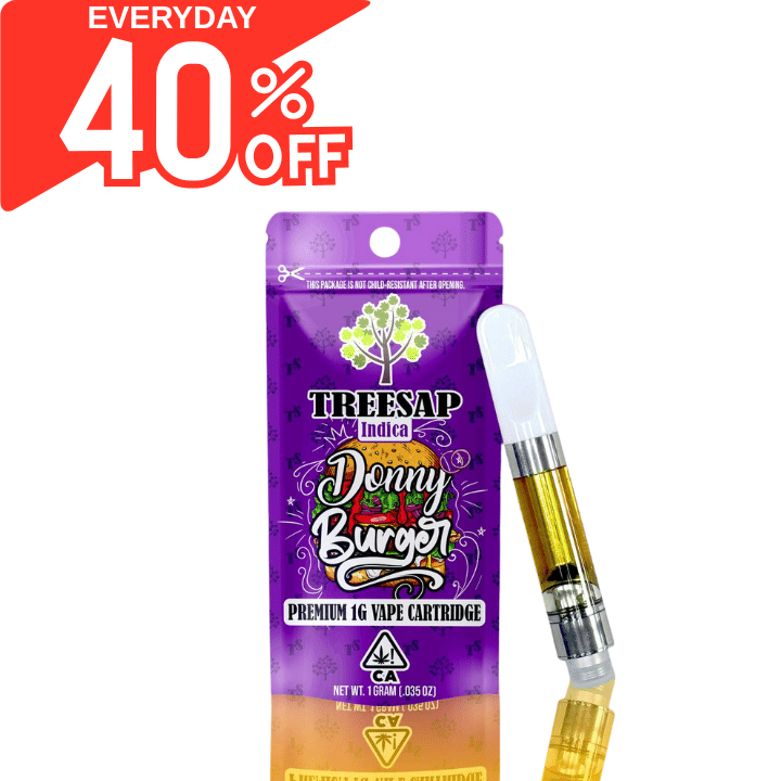 Treesap - Cart 1g (IND) - Donny Burger - Treesap -  - $22 - Vape Carts