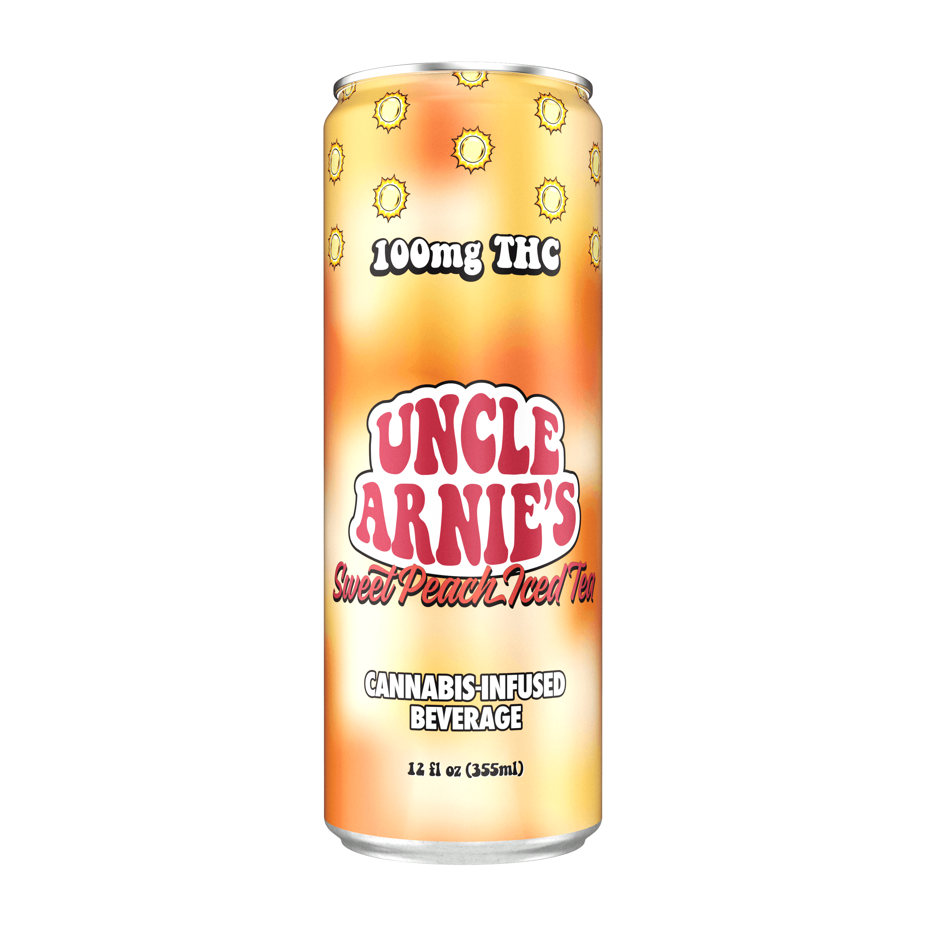 Sweet Peach - Iced Tea - Beverage - Uncle Arnies - 12oz (100mg) - $11.99 - Edibles