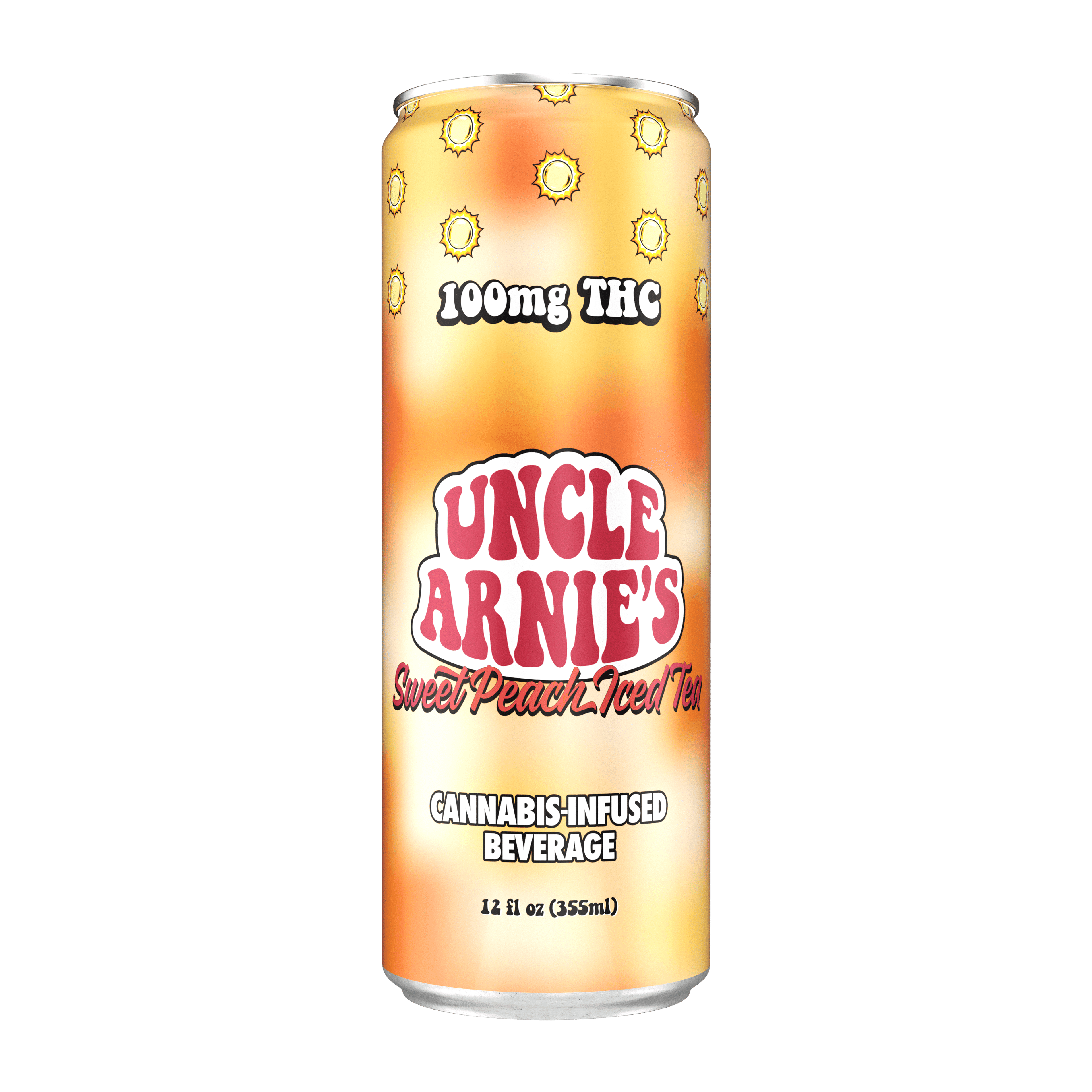 Sweet Peach - Iced Tea - Beverage - Uncle Arnies - 12oz (100mg) - $11.99 - Edibles