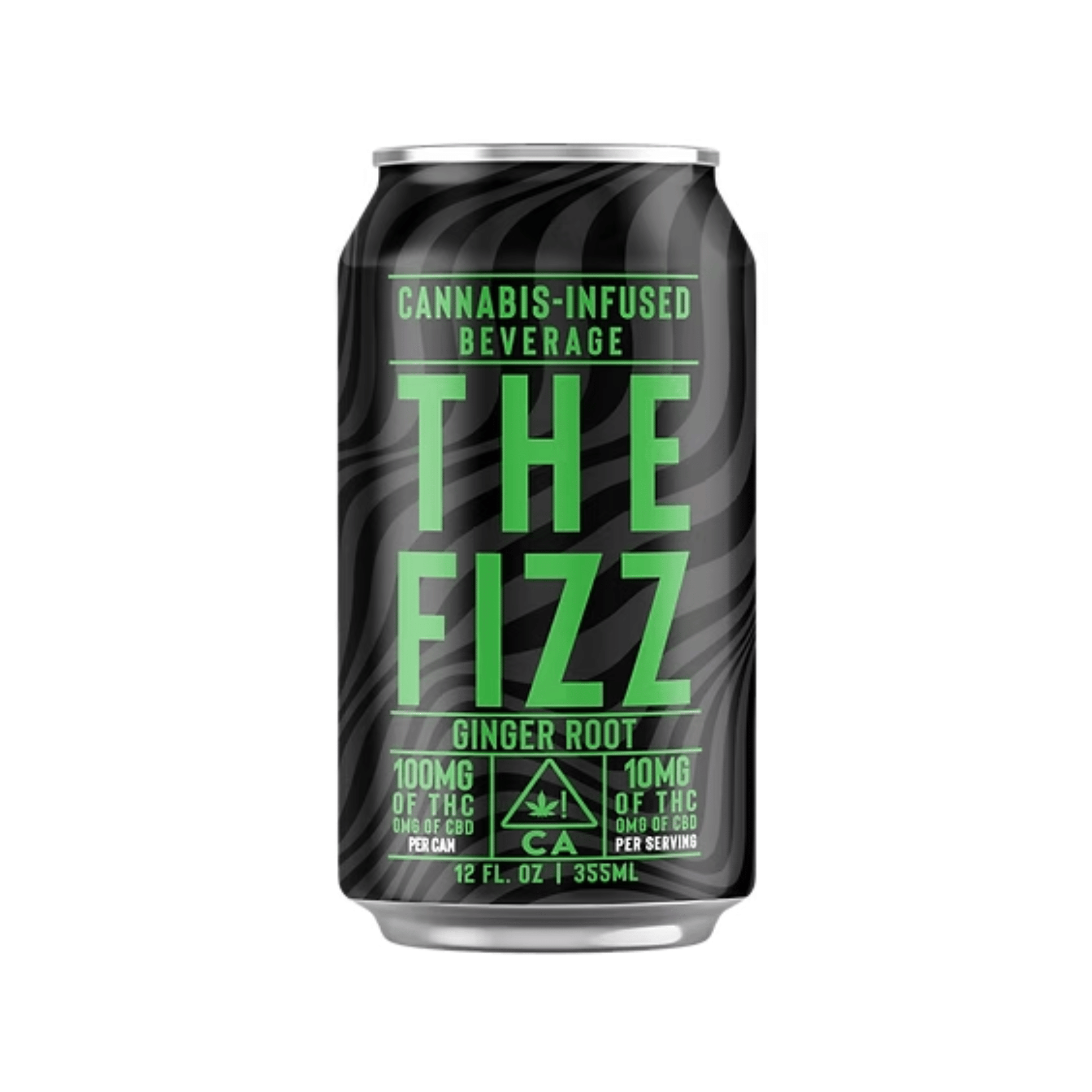 The Fizz | Ginger Root Infused Beverage  12oz - 100mg - Manzanita Naturals -  - $10 - Beverages/Drinks