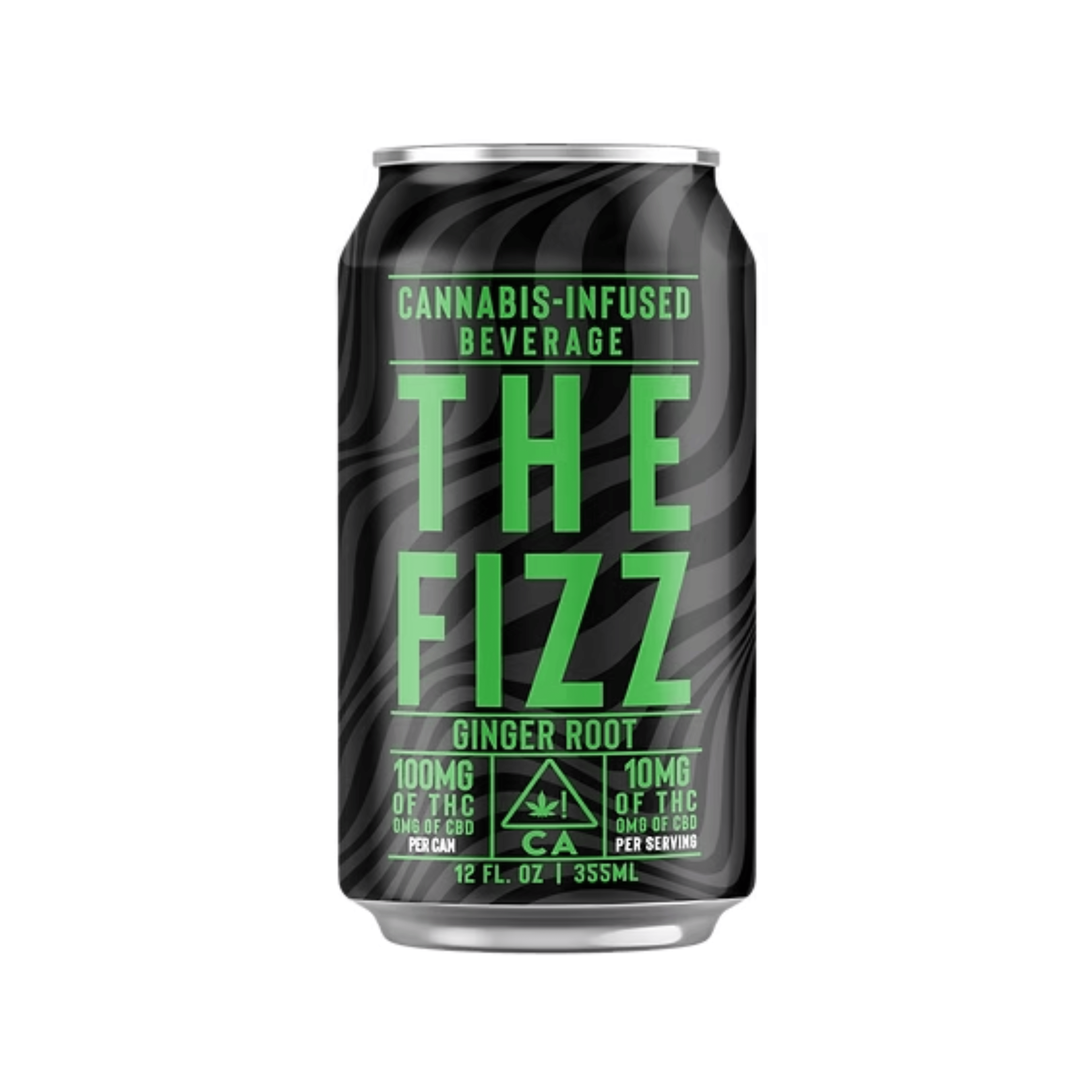 The Fizz | Ginger Root Infused Beverage 12oz - 100mg - Manzanita Naturals - - $10 - Beverages/Drinks
