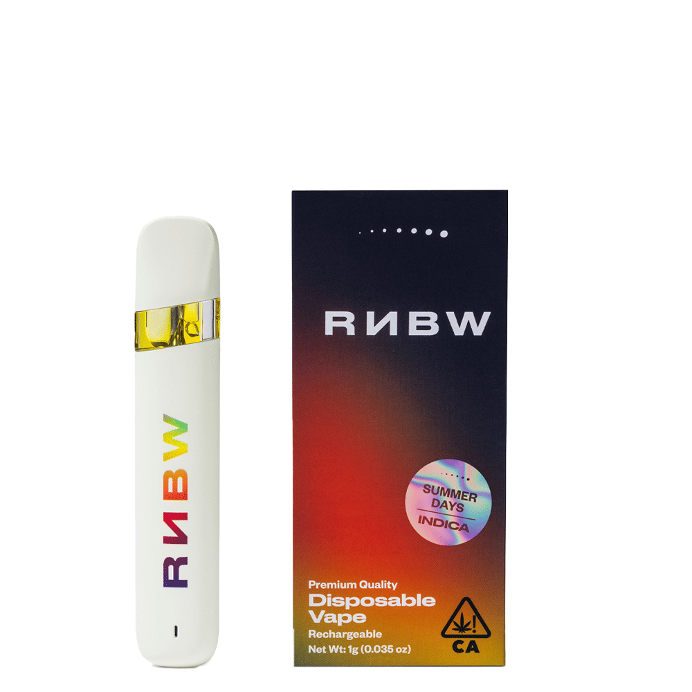 Summer Days Rechargeable Disposable (1G) - Rnbw - (1G) - $30 - Cartridge