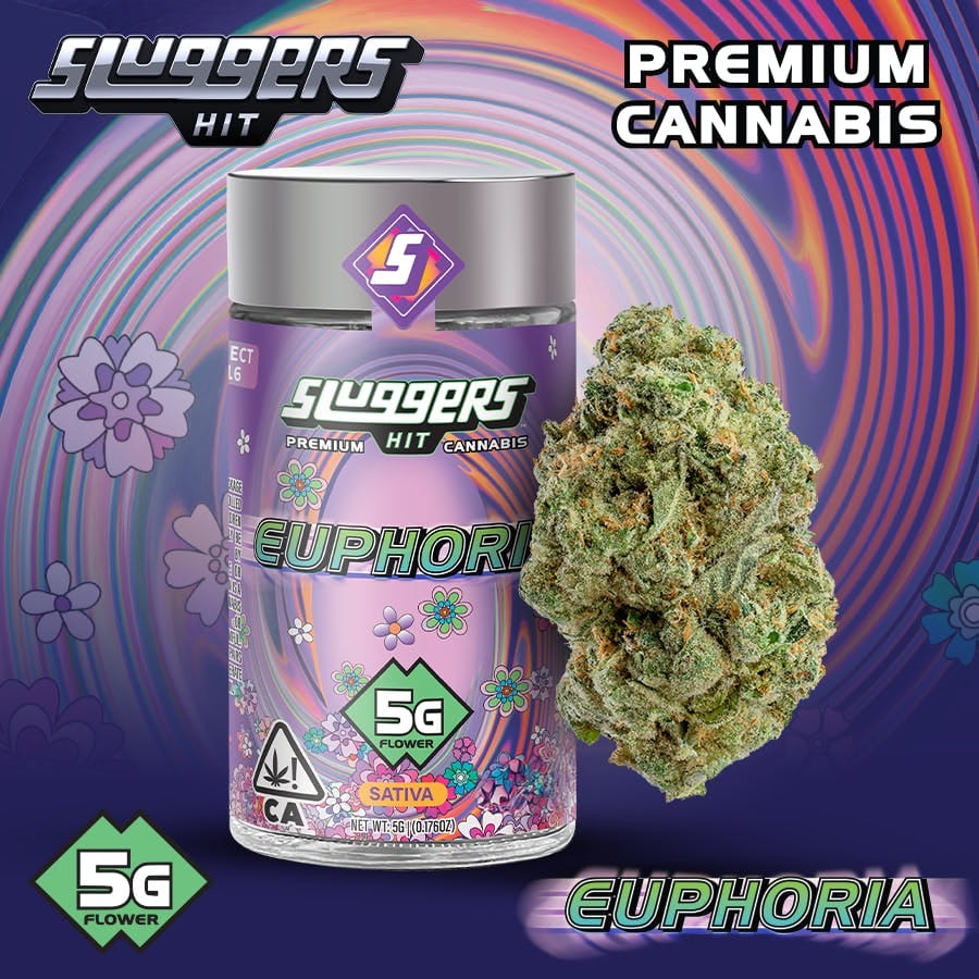 Euphoria 5g Indoor Flower - Sluggers Hit -  - $25.21 - Flowers
