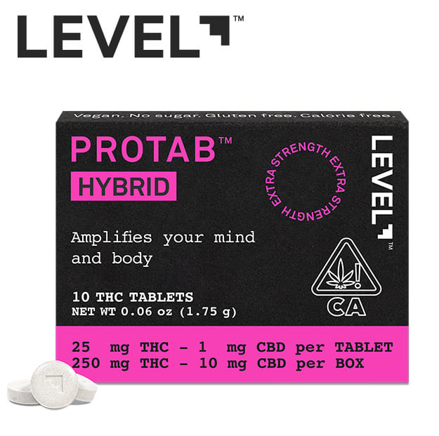 Level Protab - Hybrid - 10 Tablets - Level -  - $23.99 - Edibles