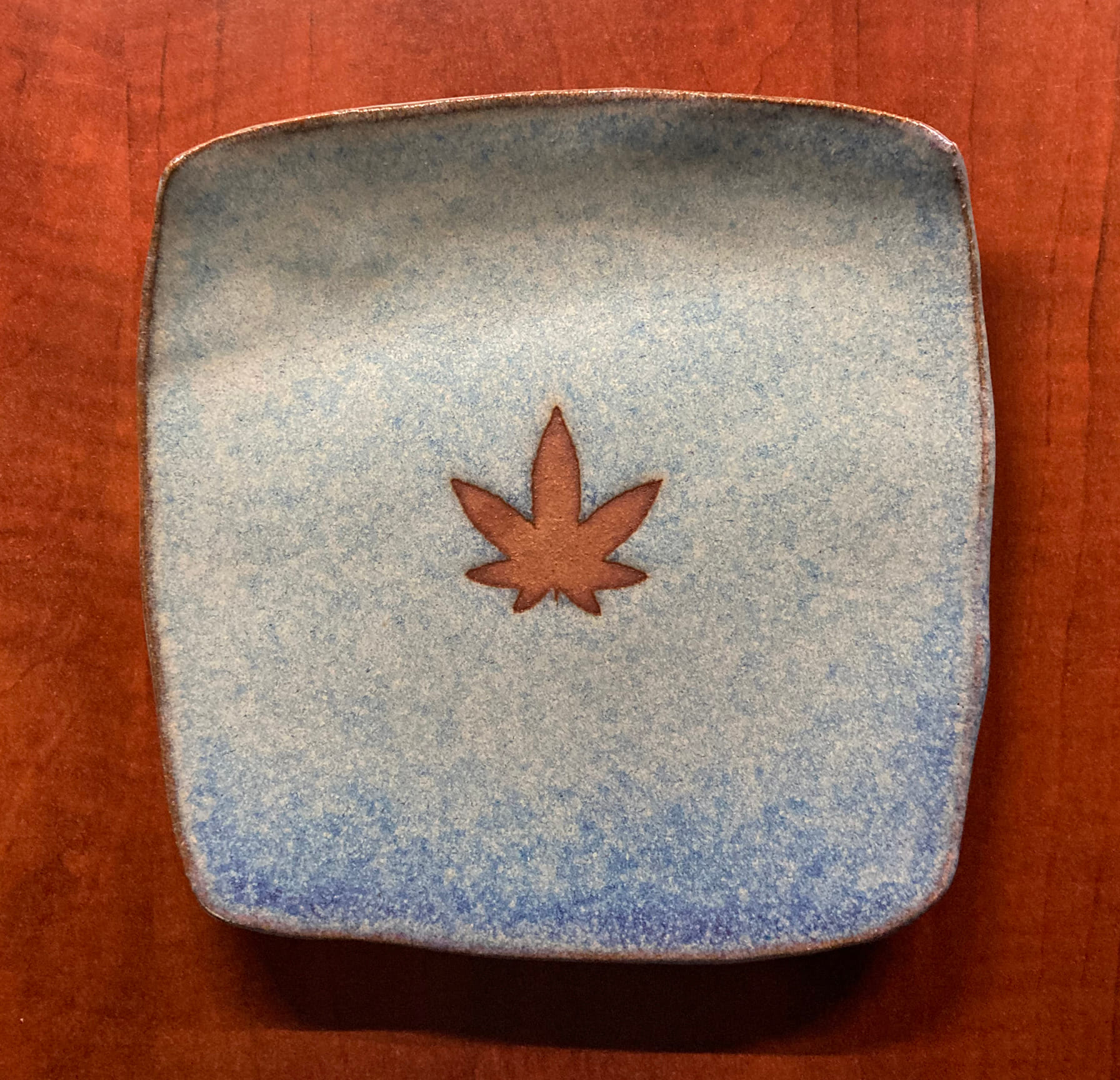 Ceramic Rolling Tray (Square) - Firestick Pottery -  - $30 - Accessory
