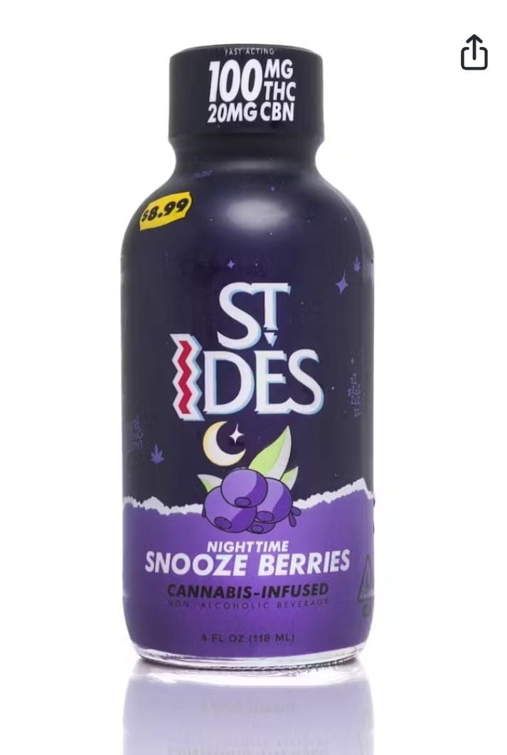 4OZ SHOT | Snooze Berries | 100MG -  - $10.99 - Drinks