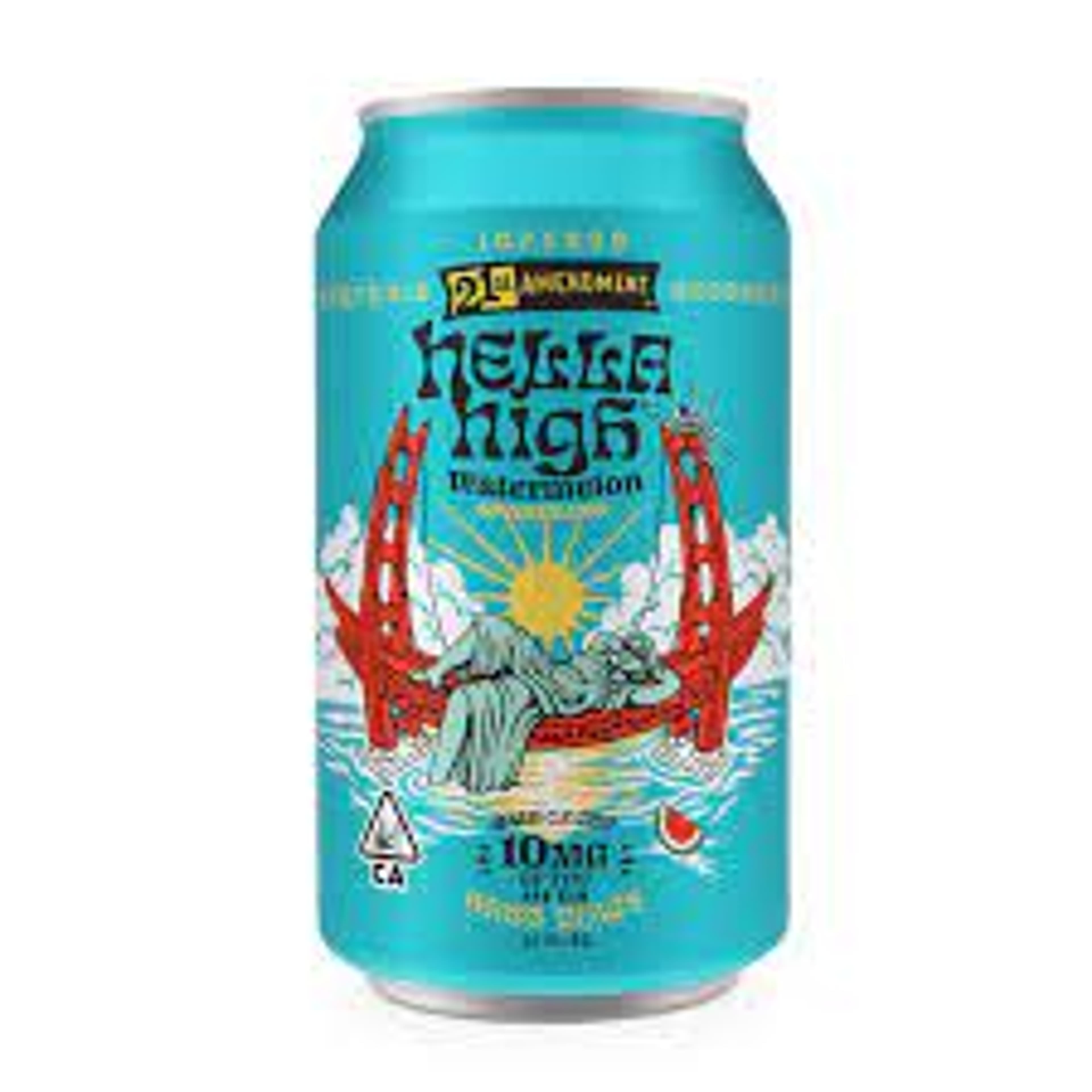 21st Amendment 10mg - Manzanita Naturals - Hella High Watermelon (H) - $6.50 - Edibles