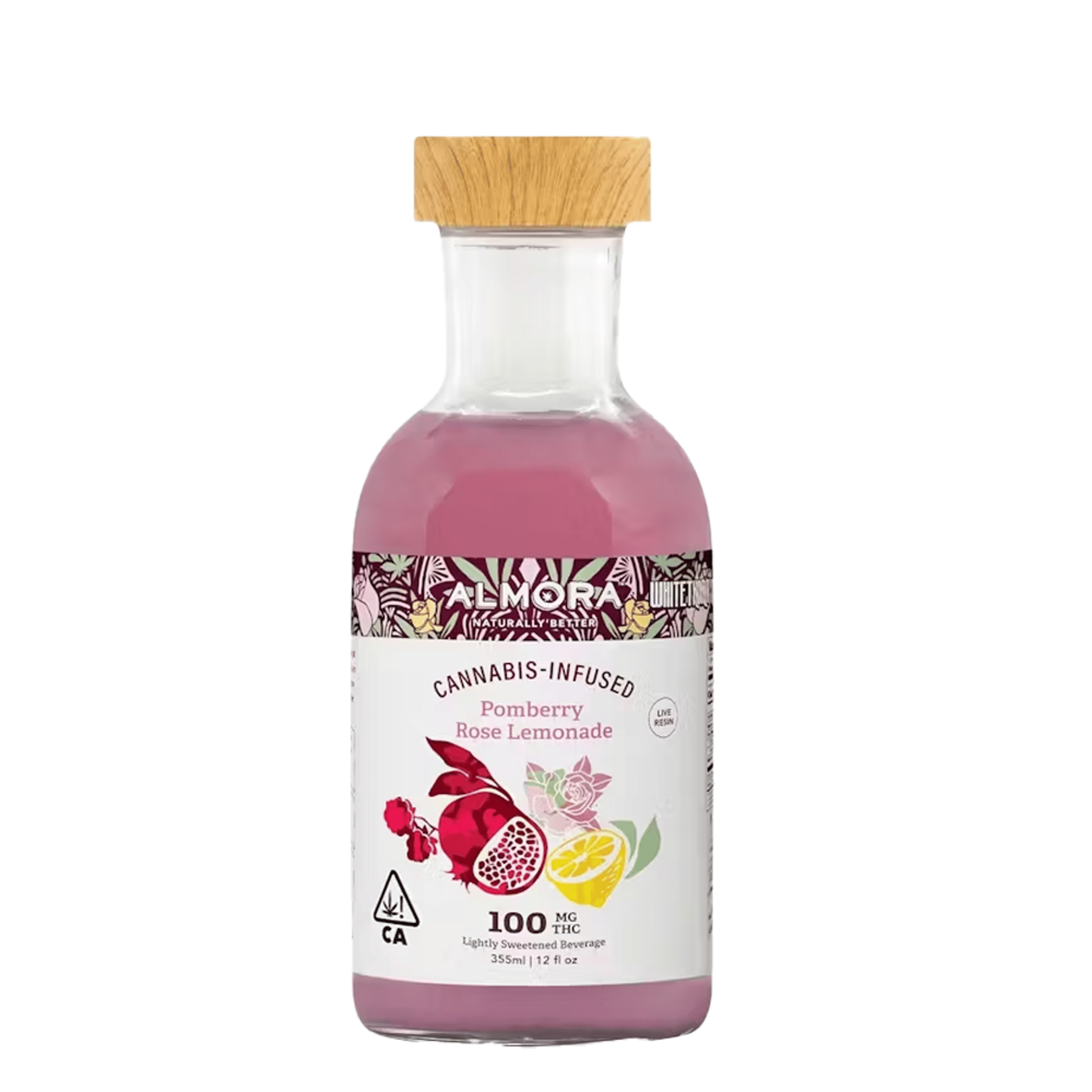 Whitethorn Rose Lemonade Beverage (100Mg) - Almora Farm - null - $12 - Beverage