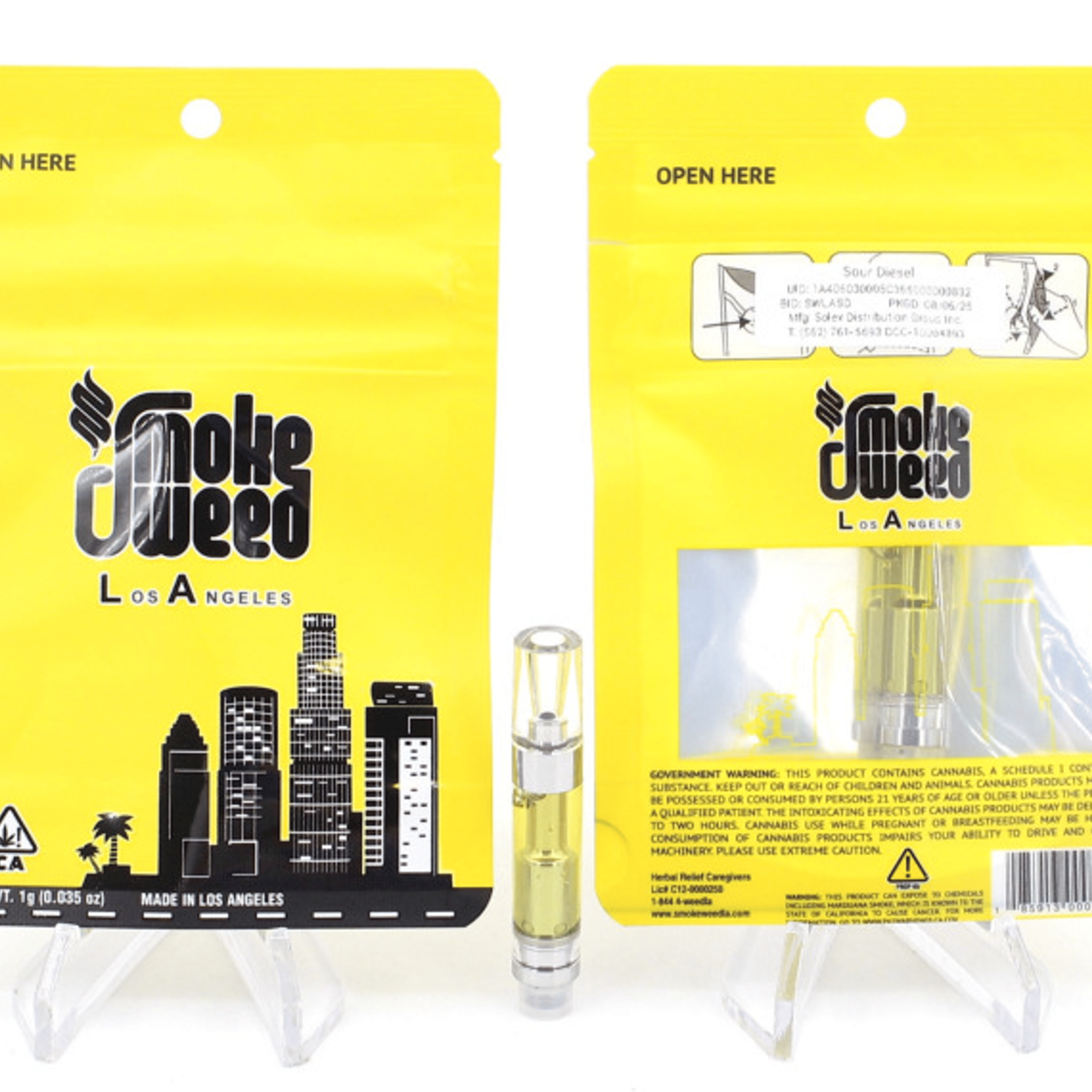 SWLA - Peaches n Cream Vape Cart 1g - Smoke Weed LA - SWLA - Peaches n Cream Vape Cart 1g - $30 - 1g Vape Carts & Pods