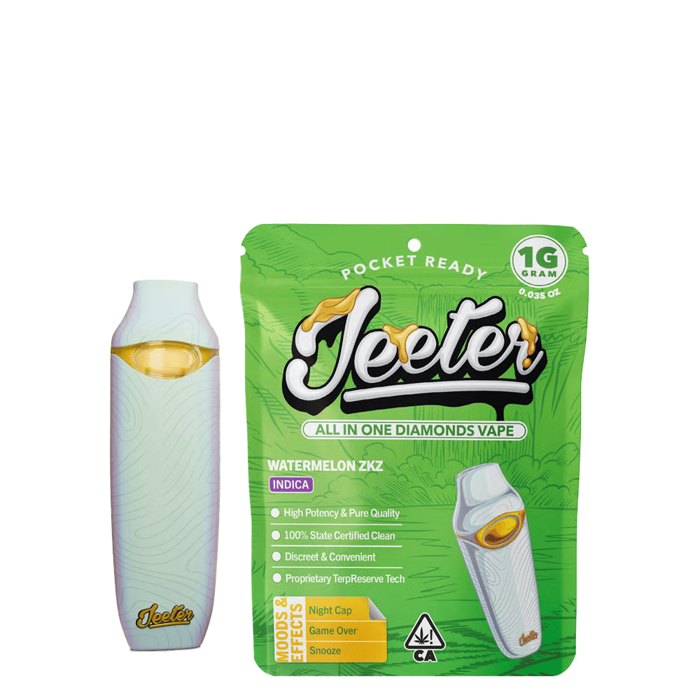 Watermelon ZKZ Liquid Diamond All-In-One (1G) - Jeeter -  - $30 - Cartridge