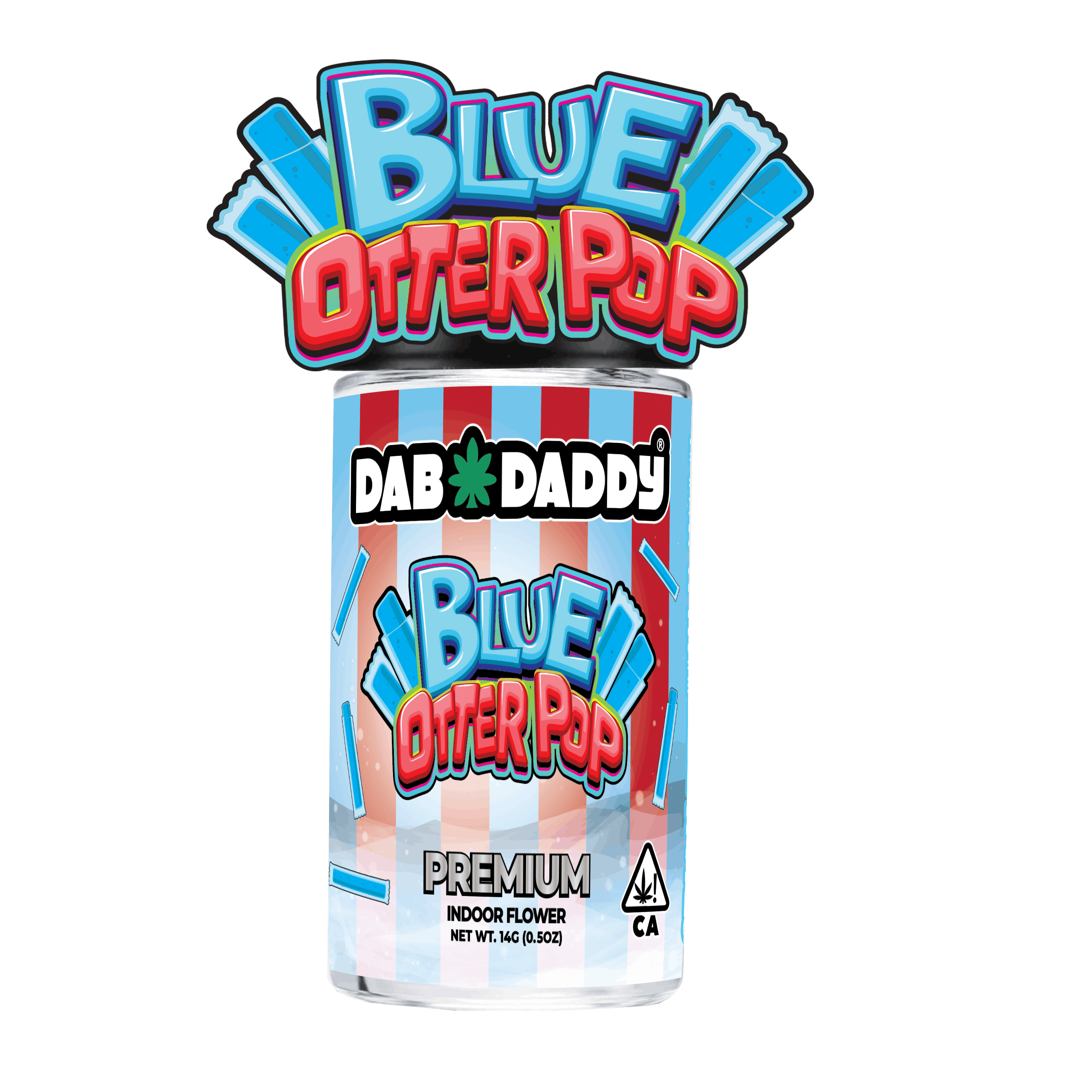 Blue Otter Pop Flower 14g Premium Indoor Flower - DAB DADDY -  - $64.25 - Flowers
