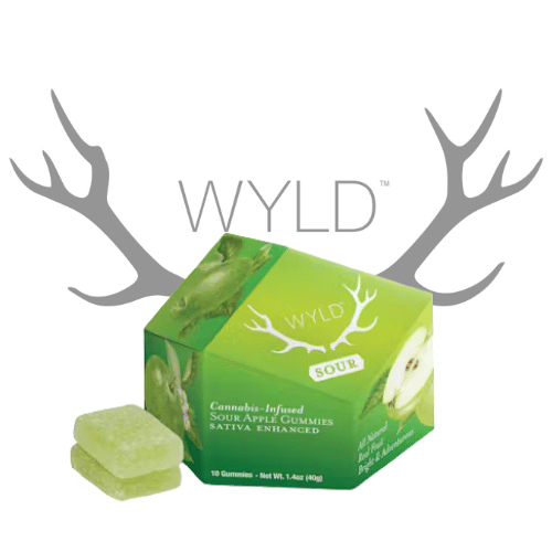 Sour Apple (10) 100MG Gummies