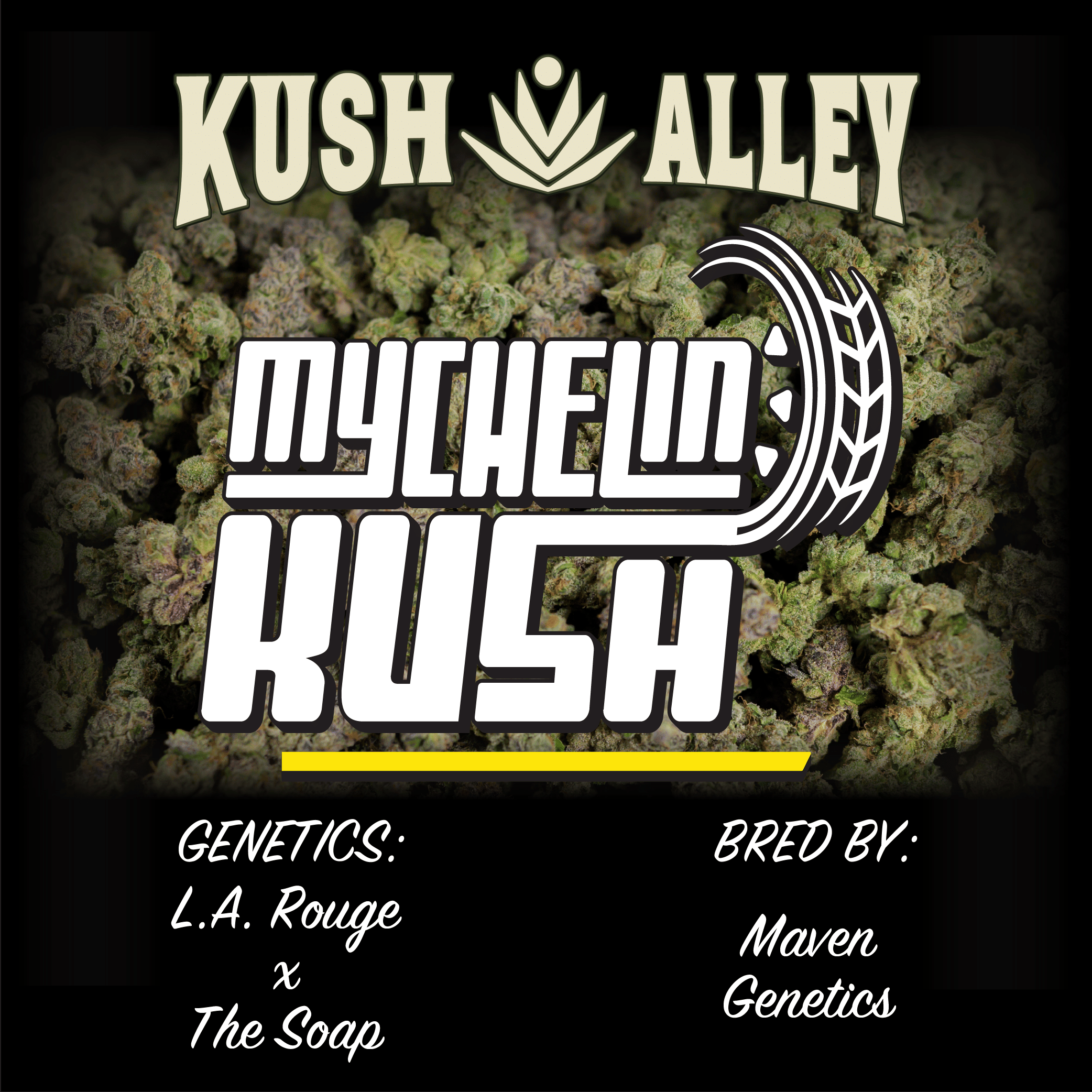 Mychelin Kush - Kush Alley Premium - 4 Grams - $35 - Flower