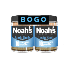 Noah's: 20pk 1g Indoor Pre-Rolls - Louis Kush - Noah's Premium -  - $69 - Pre-Rolls