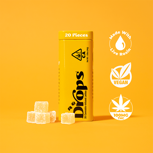 Lemon Jellies - Active (20 pack)