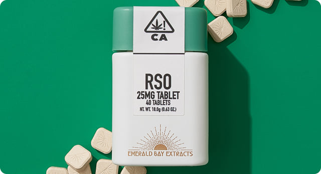 High CBD Lifter 25mg RSO Full Spectrum Tablets 1000mg Package