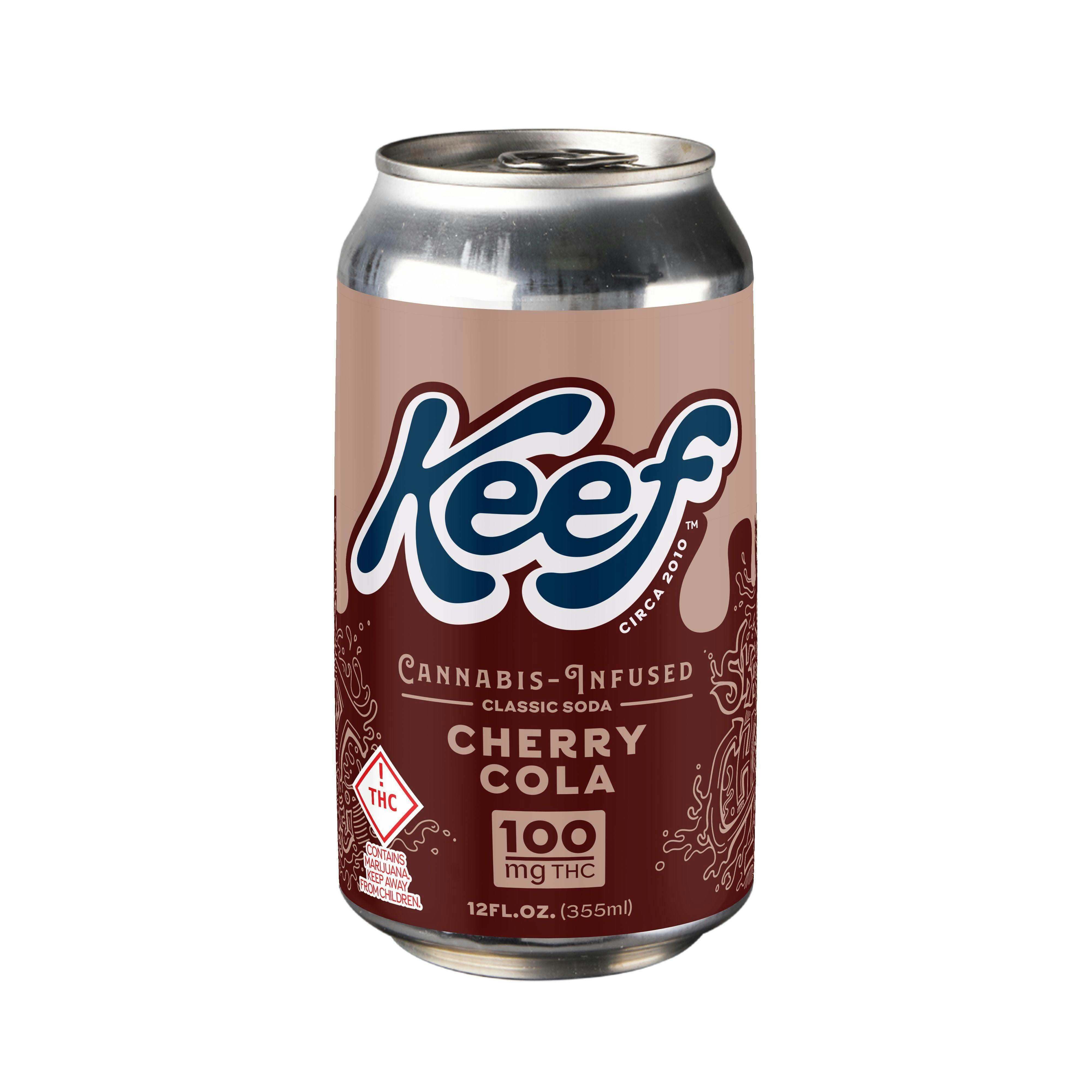 Keef Cola -  Cherry Cola  Xtreme 100mg - Keef Brands -  - $14 - Beverage