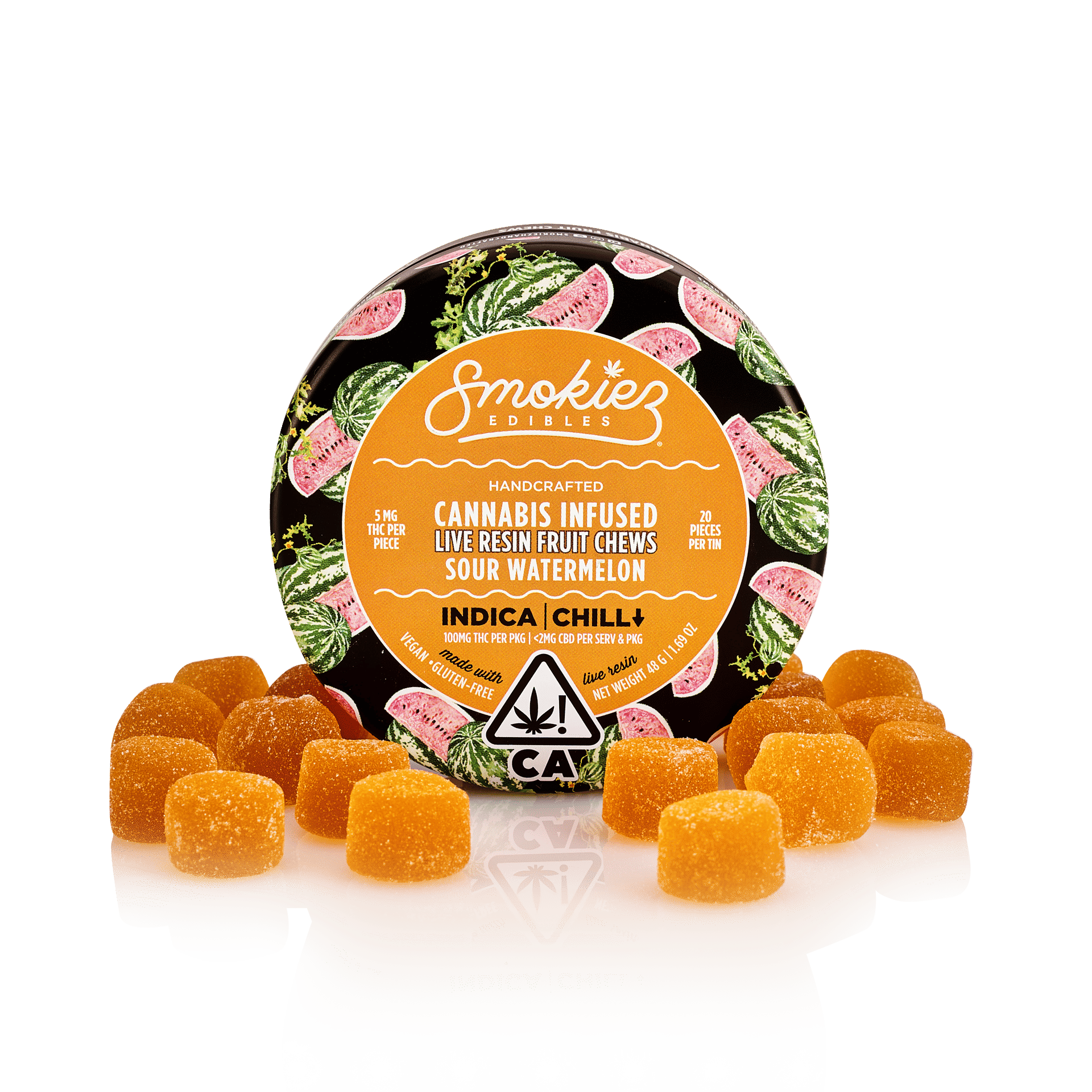 Sour Watermelon 100mgl ive resin - SMOKIEZ -  - $17 - Edibles