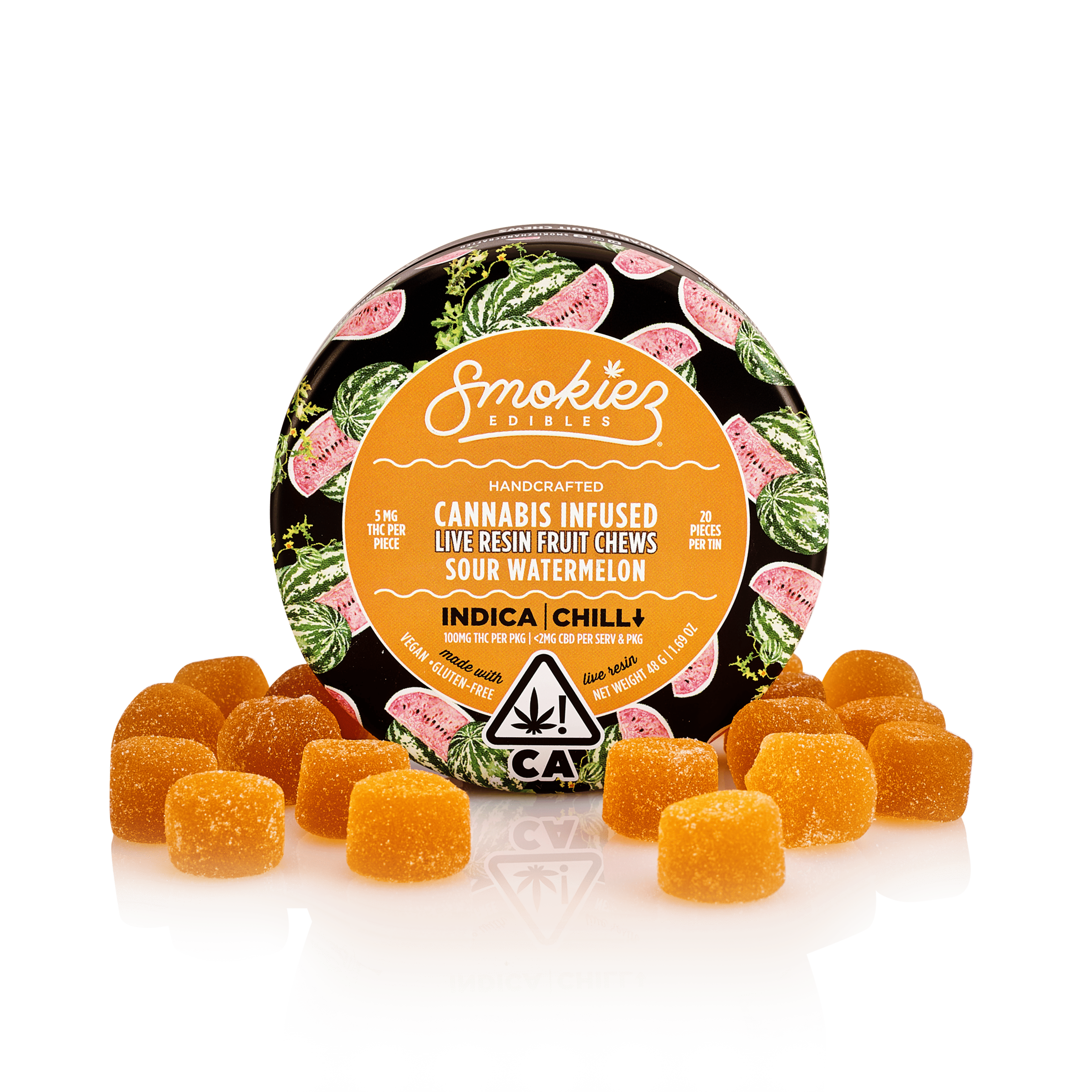 Sour Watermelon 100mgl ive resin - SMOKIEZ - - $17 - Edibles