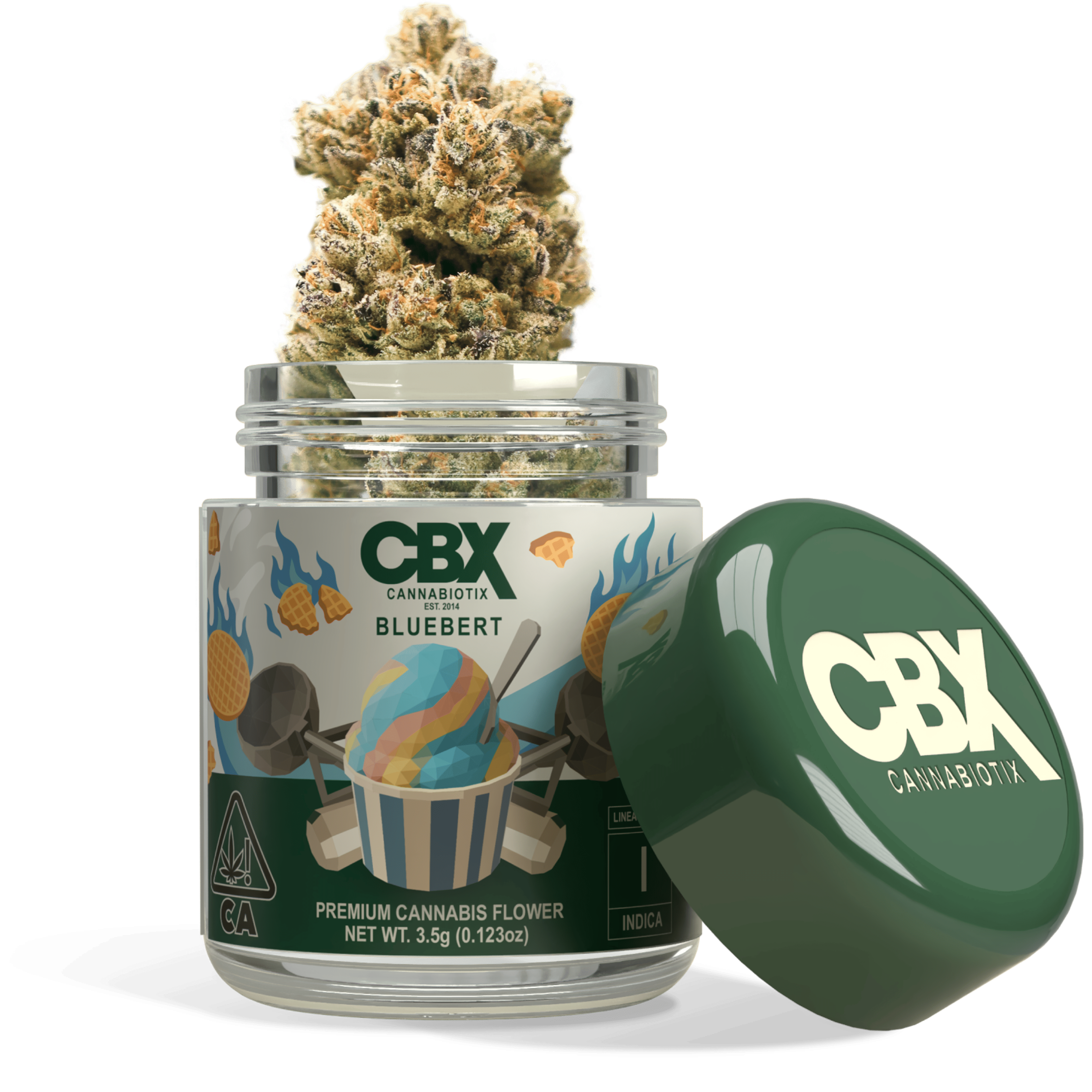 Bluebert 27.9% - 3.5G *SPECIAL PRICING* - Cannabiotix (CBX) - Bluebert (I) - $50 - Flower