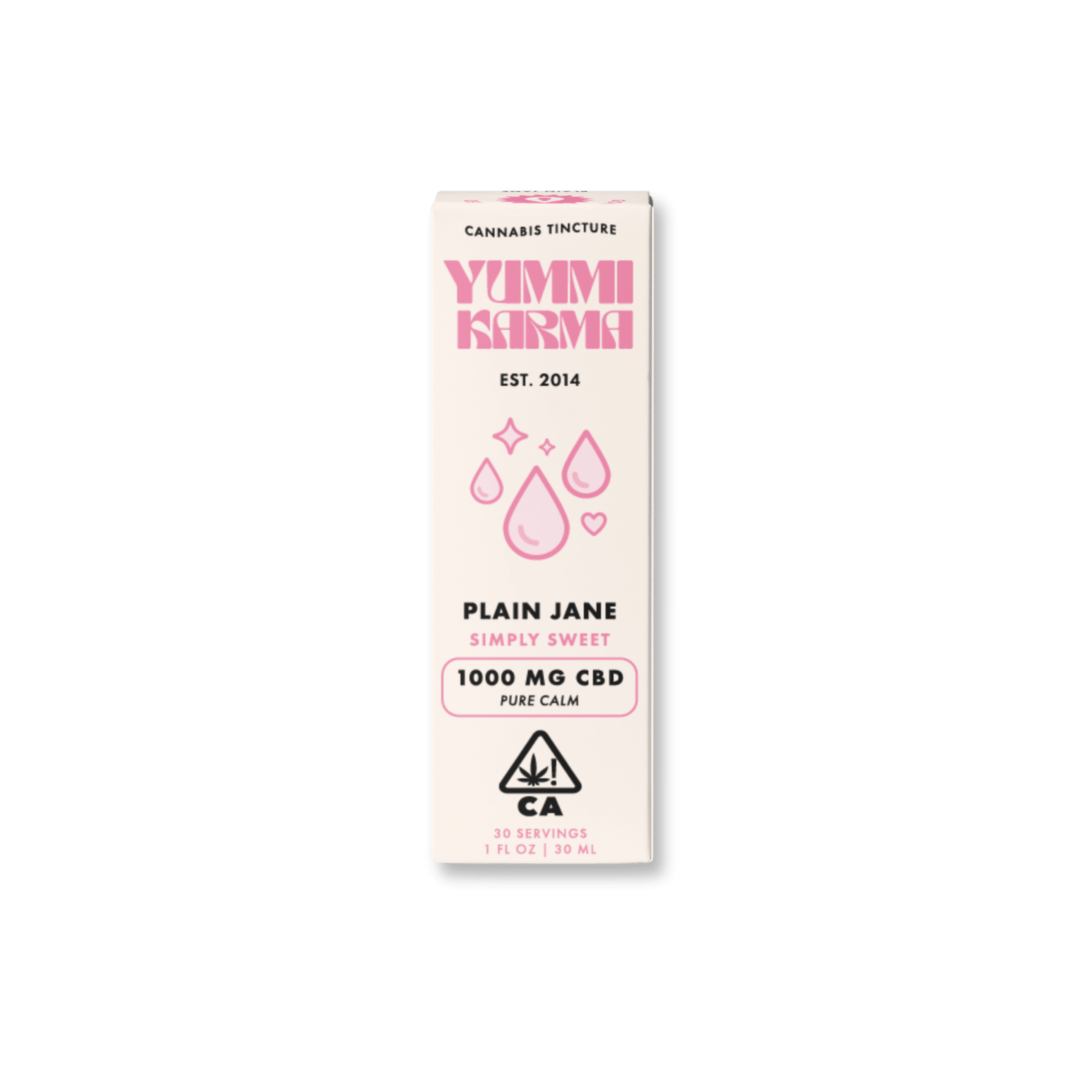 Yummi Karma: Plain Jane | CBD Tincture - 1000mg - Yummi Karma - - $45 - Tincture