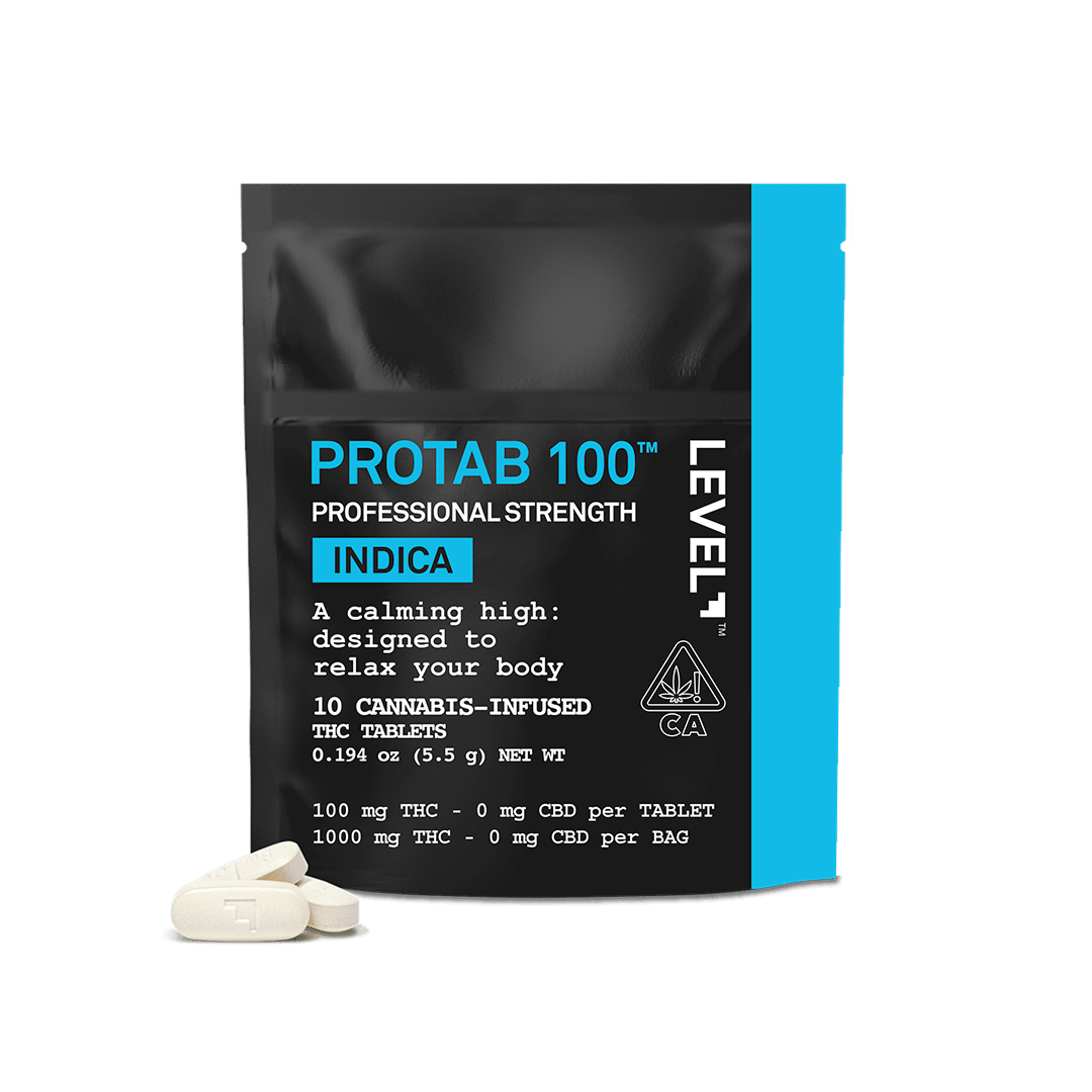 Protab 100 Indica - Level - for 100mg - $5 - Capsules