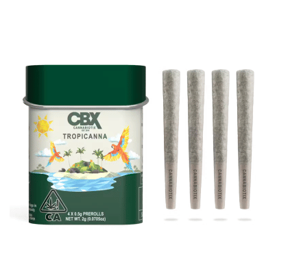 CBX: 4pk. Tropicanna Pre-Rolls - 2g - Cannabiotix (CBX) -  - $30 - Pre-Rolls