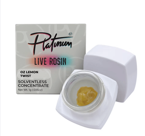 Platinum Vape: LA Kush Cake Live Rosin Badder - 1g Jar - Platinum Vape -  - $39 - Concentrates