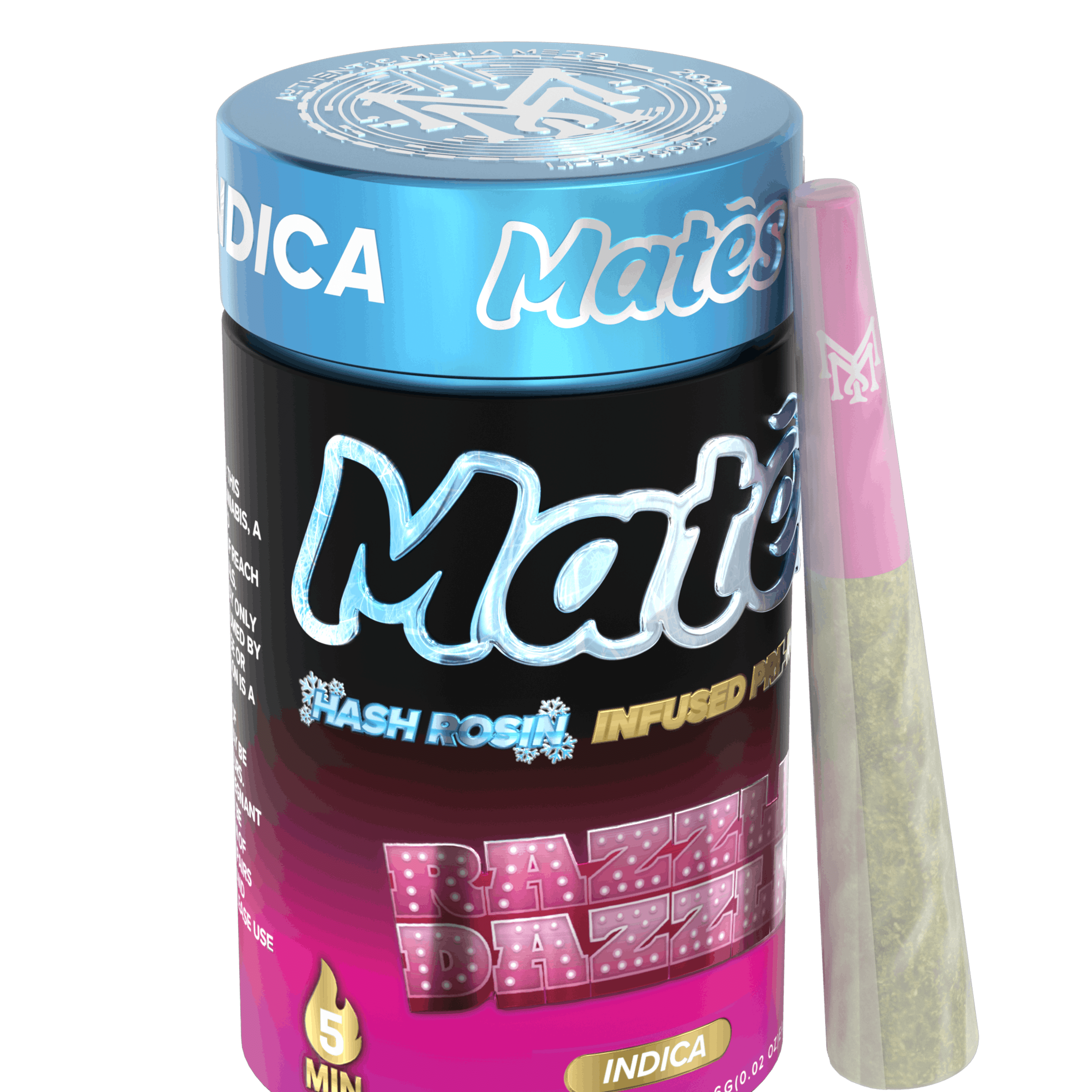 Razzle Dazzle Hash Rosin Mates Pre Rolls - Muha Meds - - $30 - Infused Pre-Rolls
