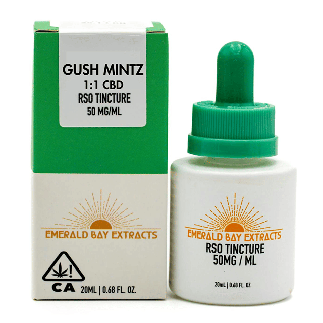 Gush Mintz 1:1 CBD Tincture 1000mg