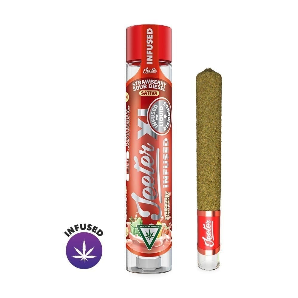 Jeeter Infused XL 2G  Preroll Strawberry Sour Diesel - Jeeter -  - $31 - Pre-Rolls