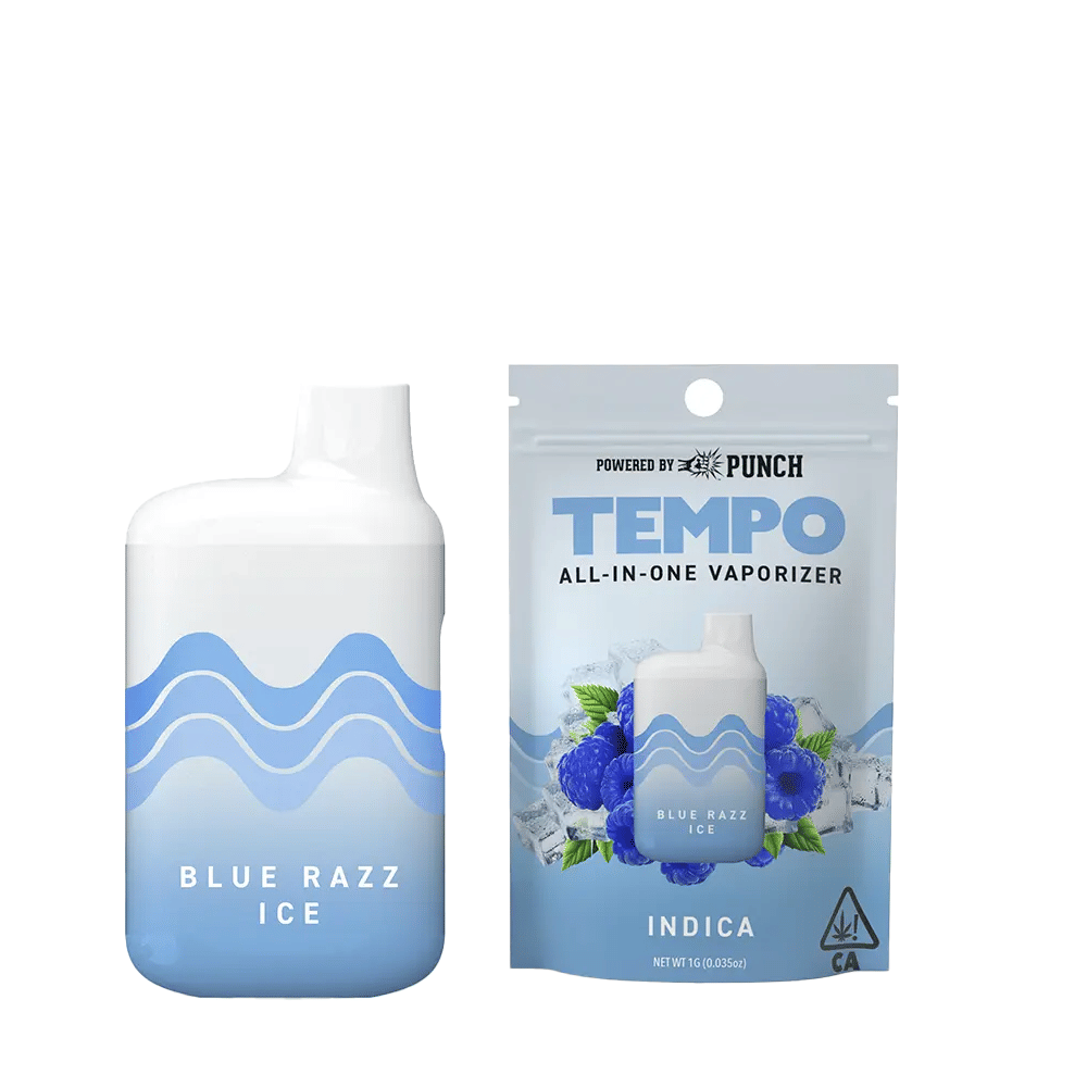 Blue Razz Ice Disposable (1G) - Tempo -  - $25 - Cartridge