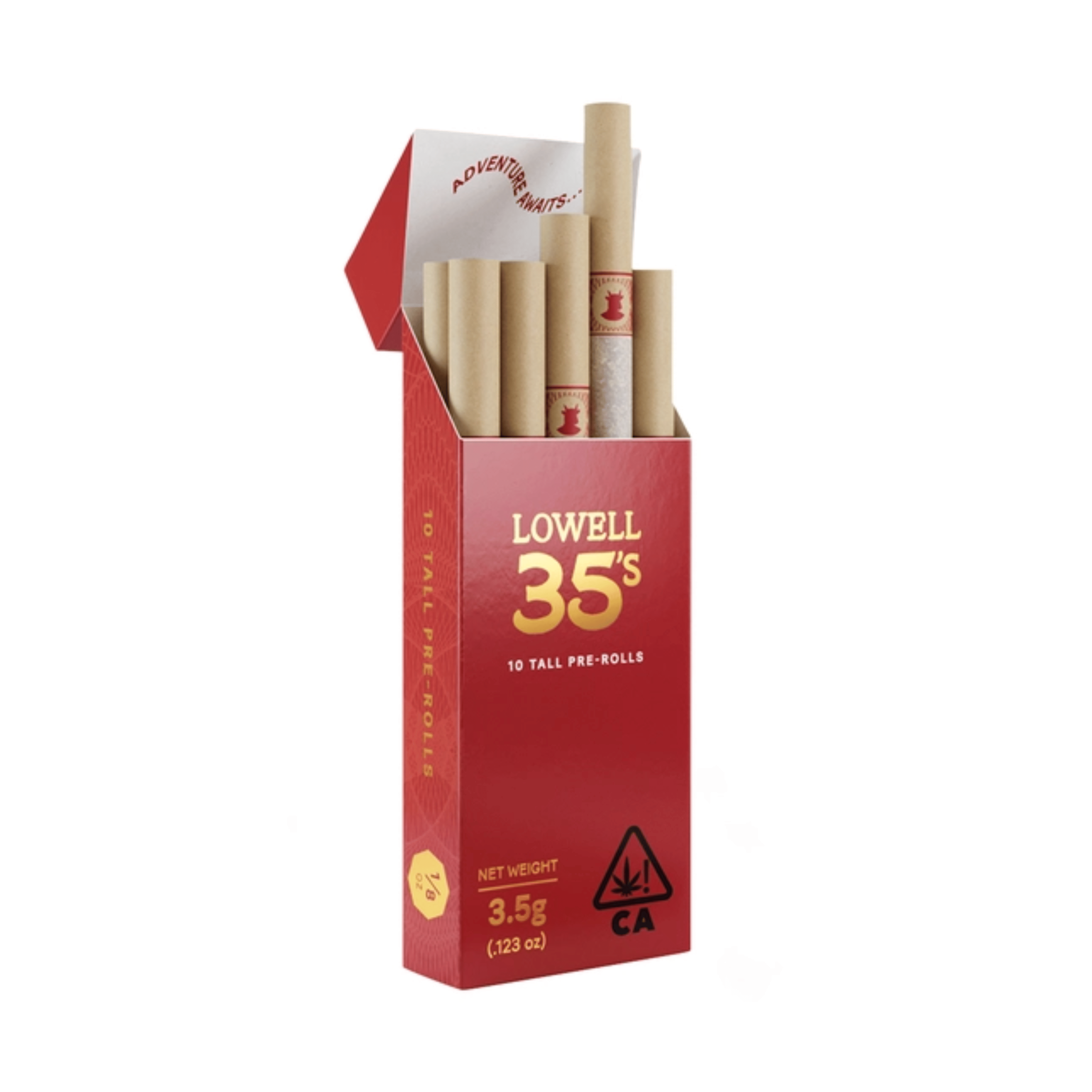Trailblazer | Lowell 35's Pre-Roll 10 Pack - 3.5g - Lowell Herb Co. - - $25 - Pre-Rolls