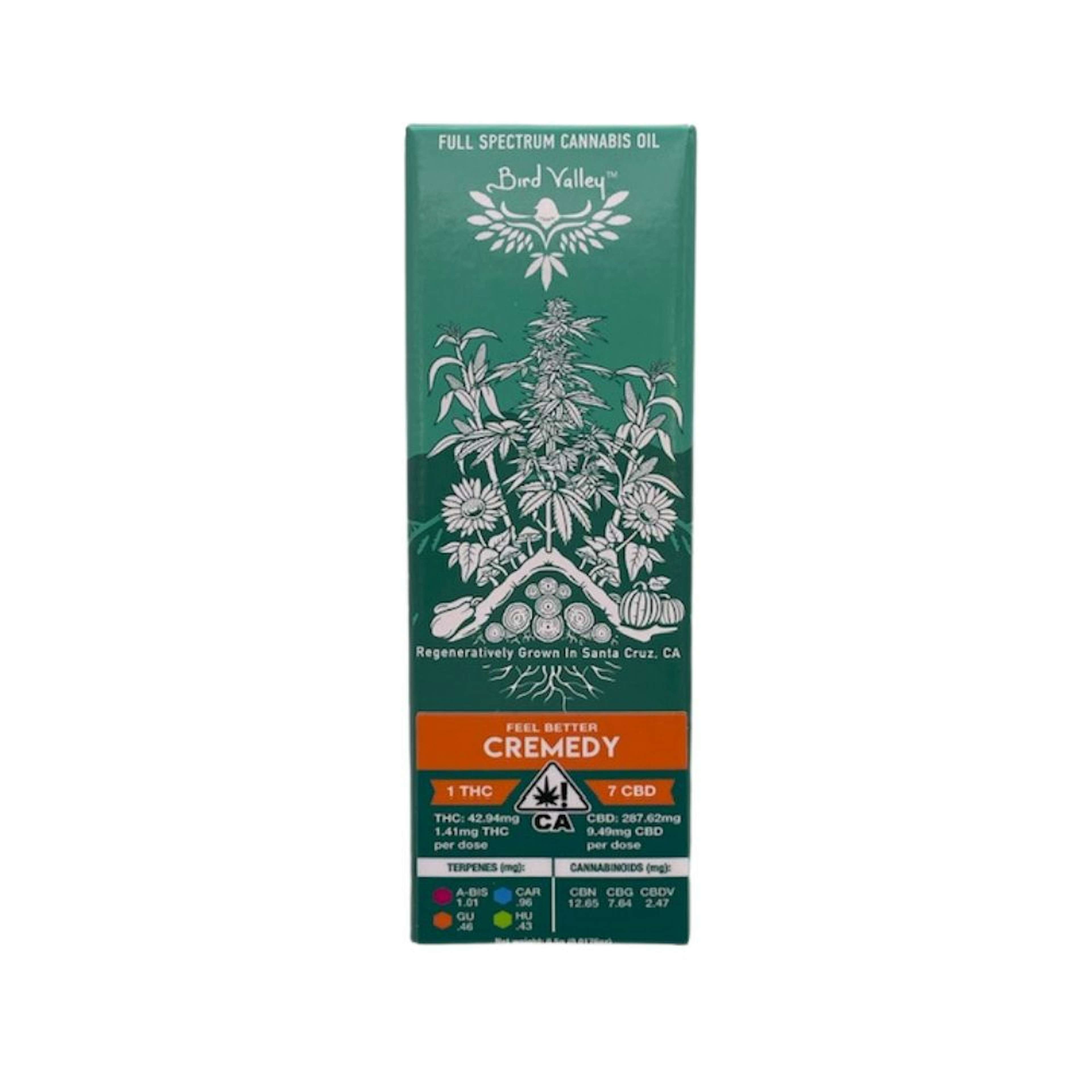 Cremedy FSO - Bird Valley Organics INC -  - $20 - Concentrates