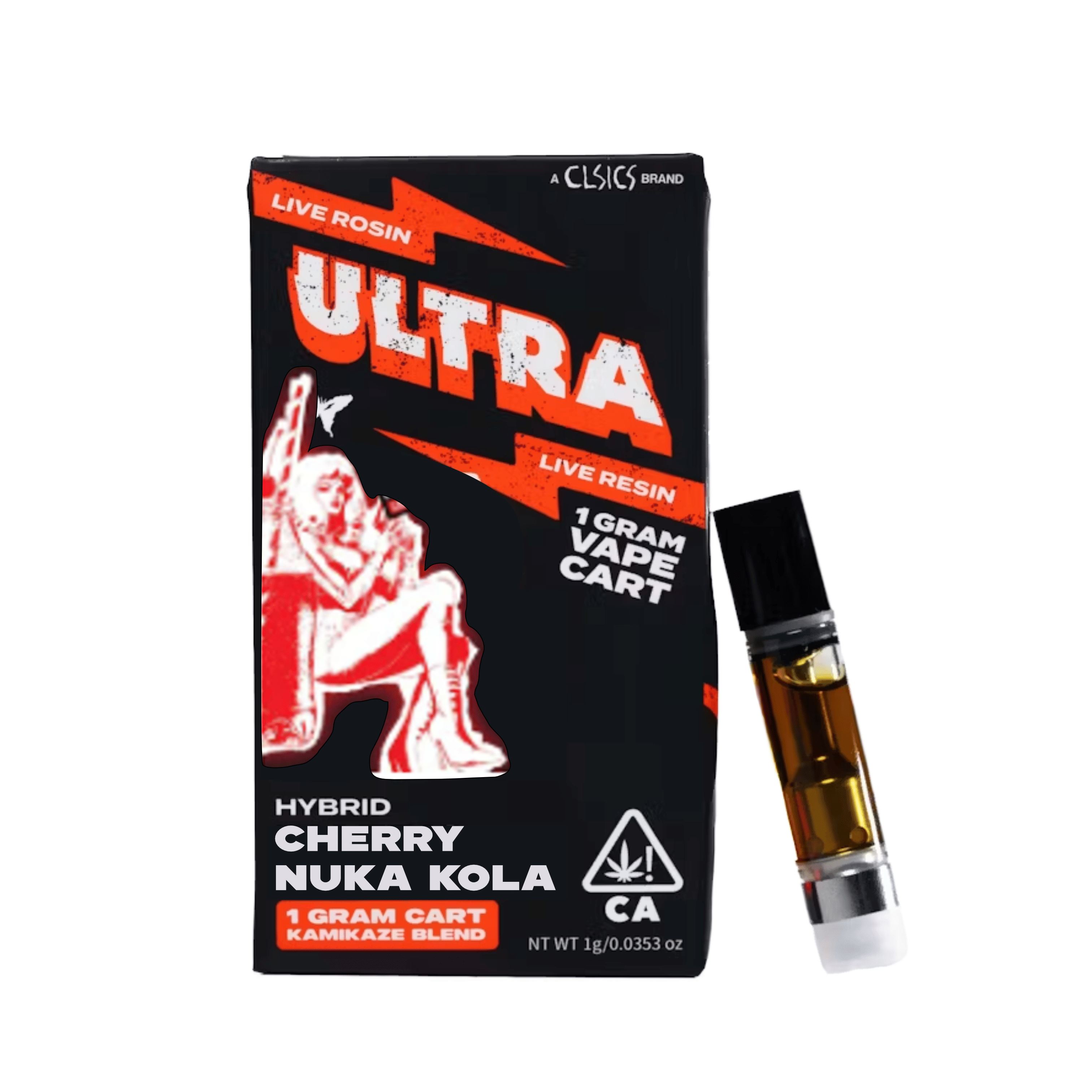 Ultra Cherry Nuka Kola - Live Rosin/Live Resin Vape Cartridge 1g - Ultra -  - $30 - Cartridges / Pods