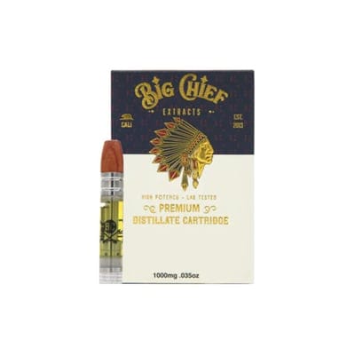 BIG CHIEF GRANDDADDY PURPLE 1G CART - Big Chief -  - $22.50 - Cartridges