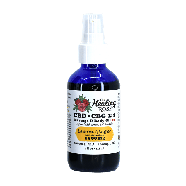 CBD + CBG Massage & Body Oil