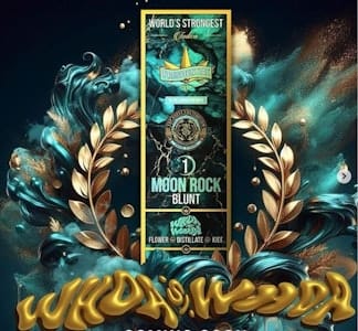 Whoa-Si-Whoa - 1.5g Moon Rocks Blunt - Presidential - Moonrock Blunt -Indica - $20 - Infused Blunt