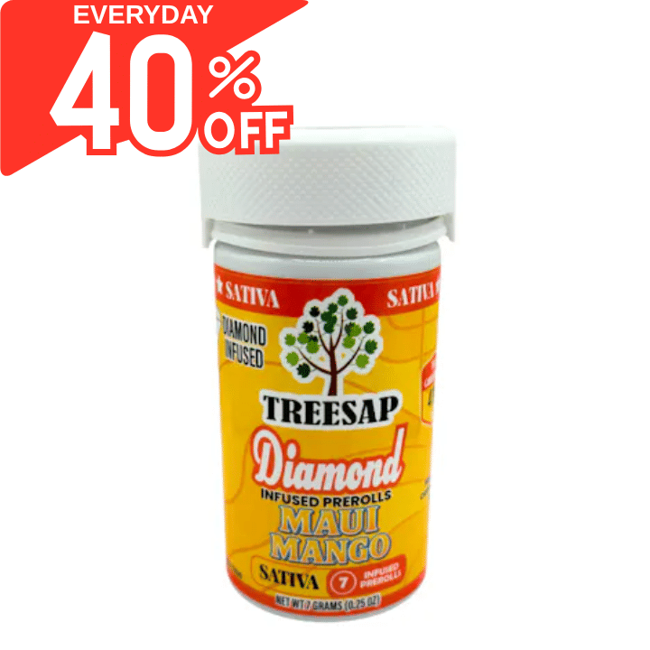 TreeSap - Diamond 7PK (SAT) - Maui Mango - Treesap -  - $37 - Pre-Rolls