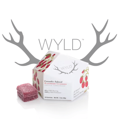 Raspberry (10) 100MG Gummies