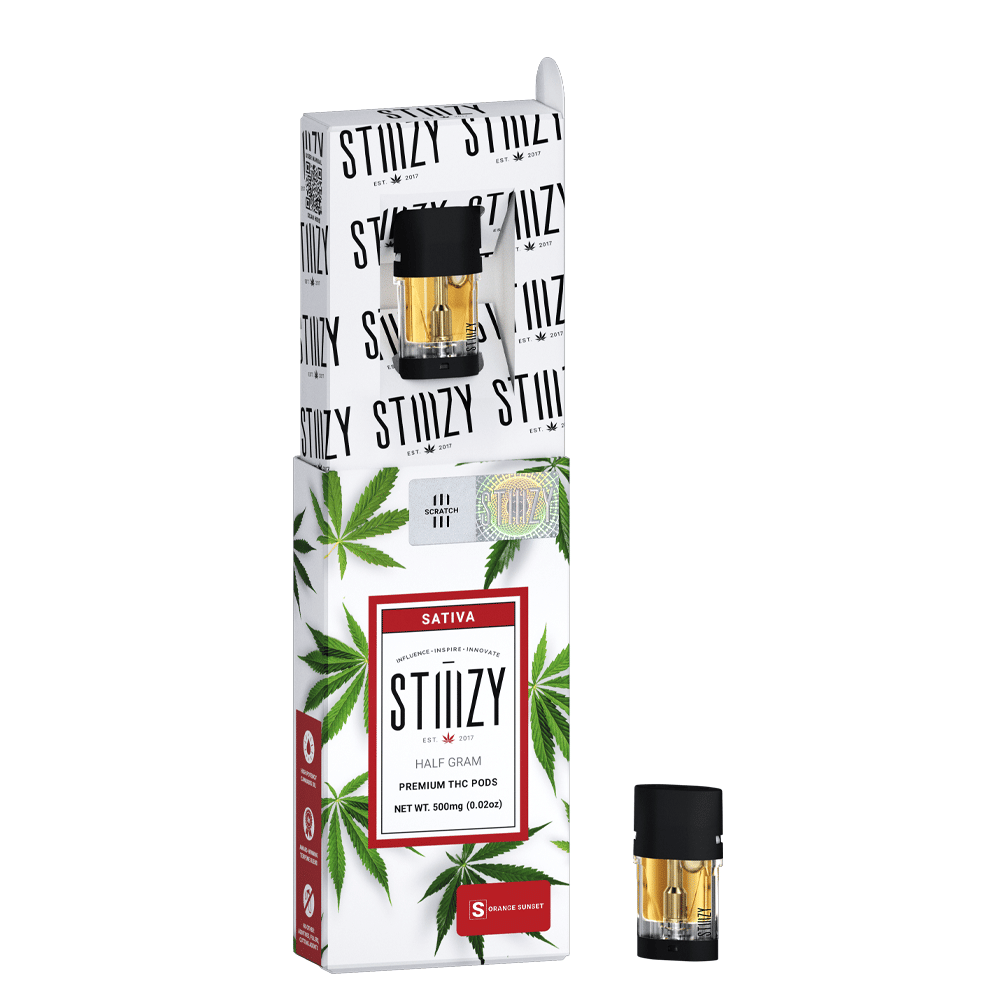 Orange Sunset Pod (0.5G) - Stiiizy -  - $15 - Cartridge