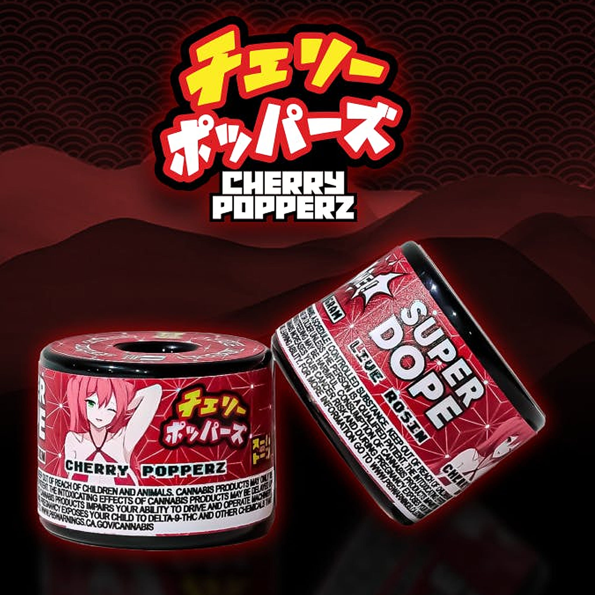 Cherry Popperz (SH) Rosin - 1g - Super Dope - Cherry Popperz (SH) - $49.85 - Concentrates