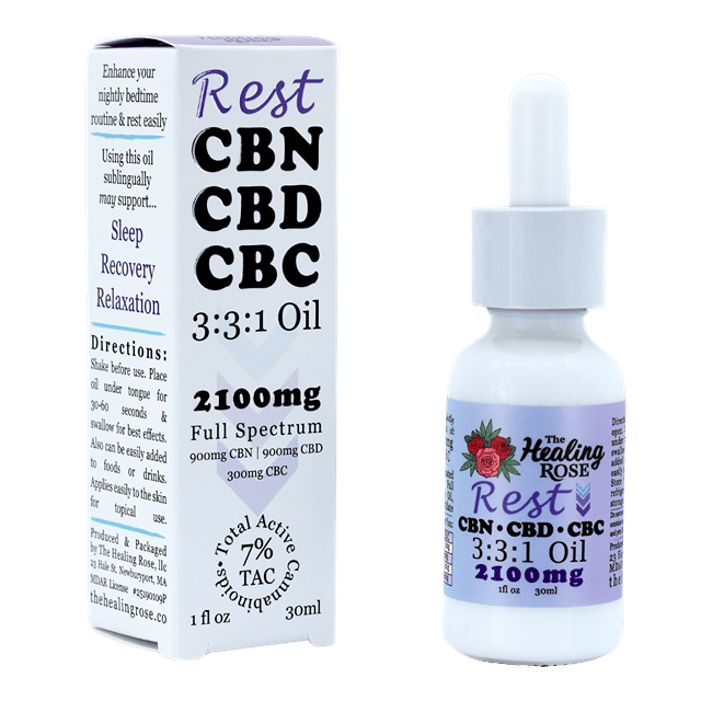 CBN + CBD + CBC 3:3:1 Oil