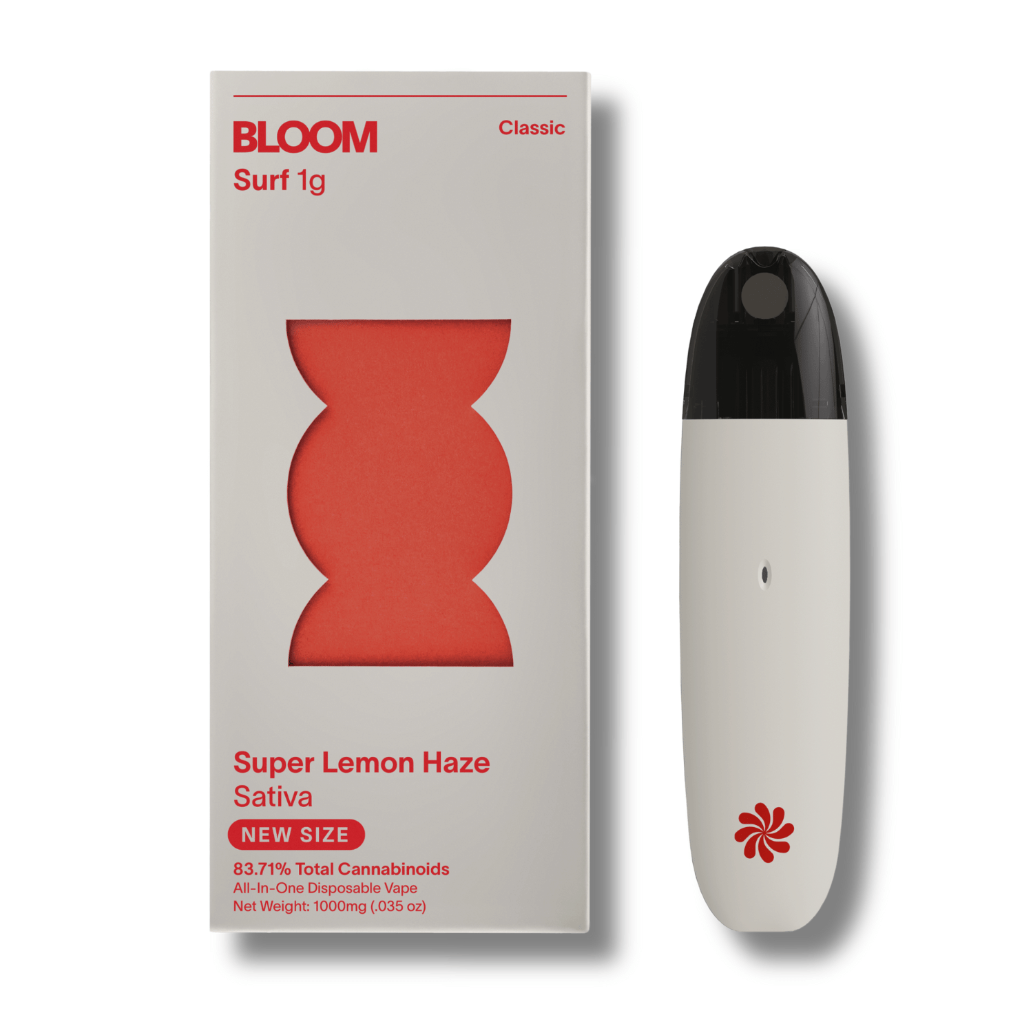 Super Lemon Haze Classic Surf 1g AIO - Bloom -  - $26.50 - Vapes