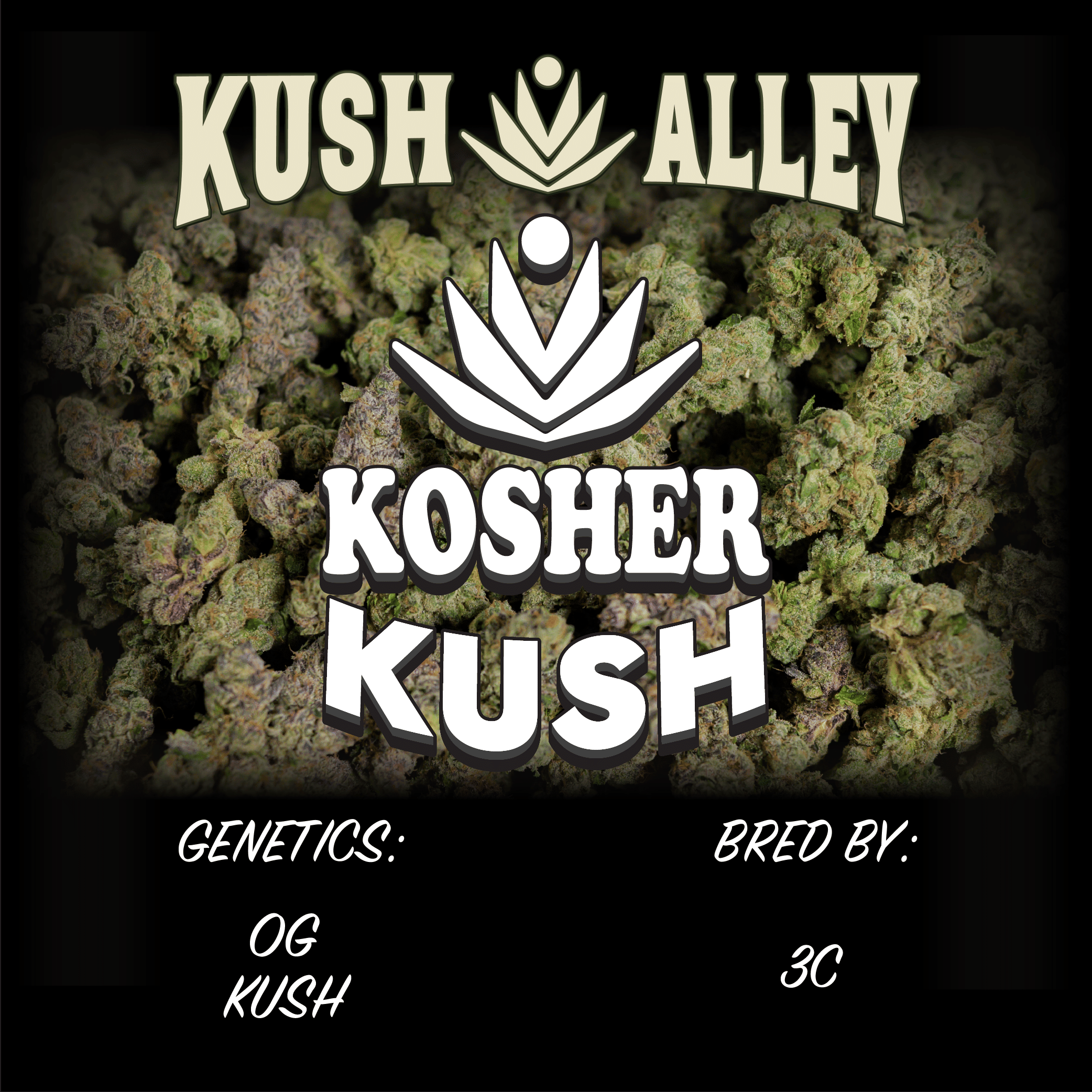Kosher Kush - Kush Alley Premium - 4 Grams - $35 - Flower