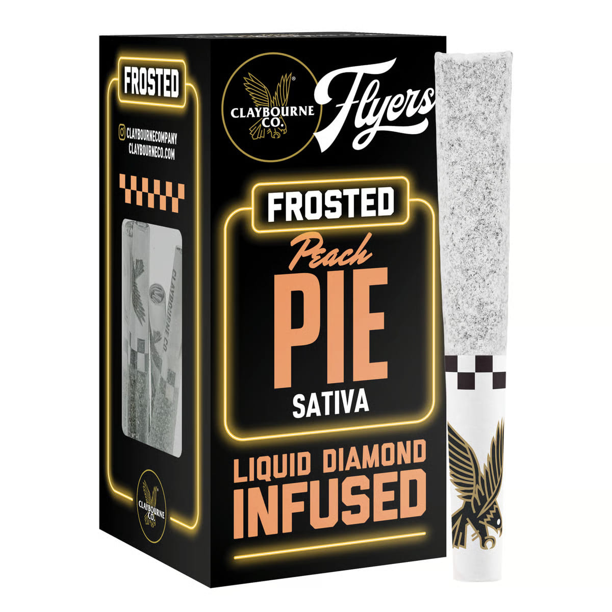 Claybourne Co.: Peach Pie Flyers Frosted