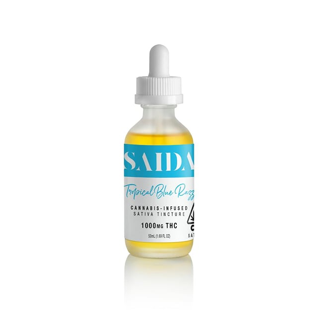 Saida Tincture 1000mg - Tropical Blue Razz