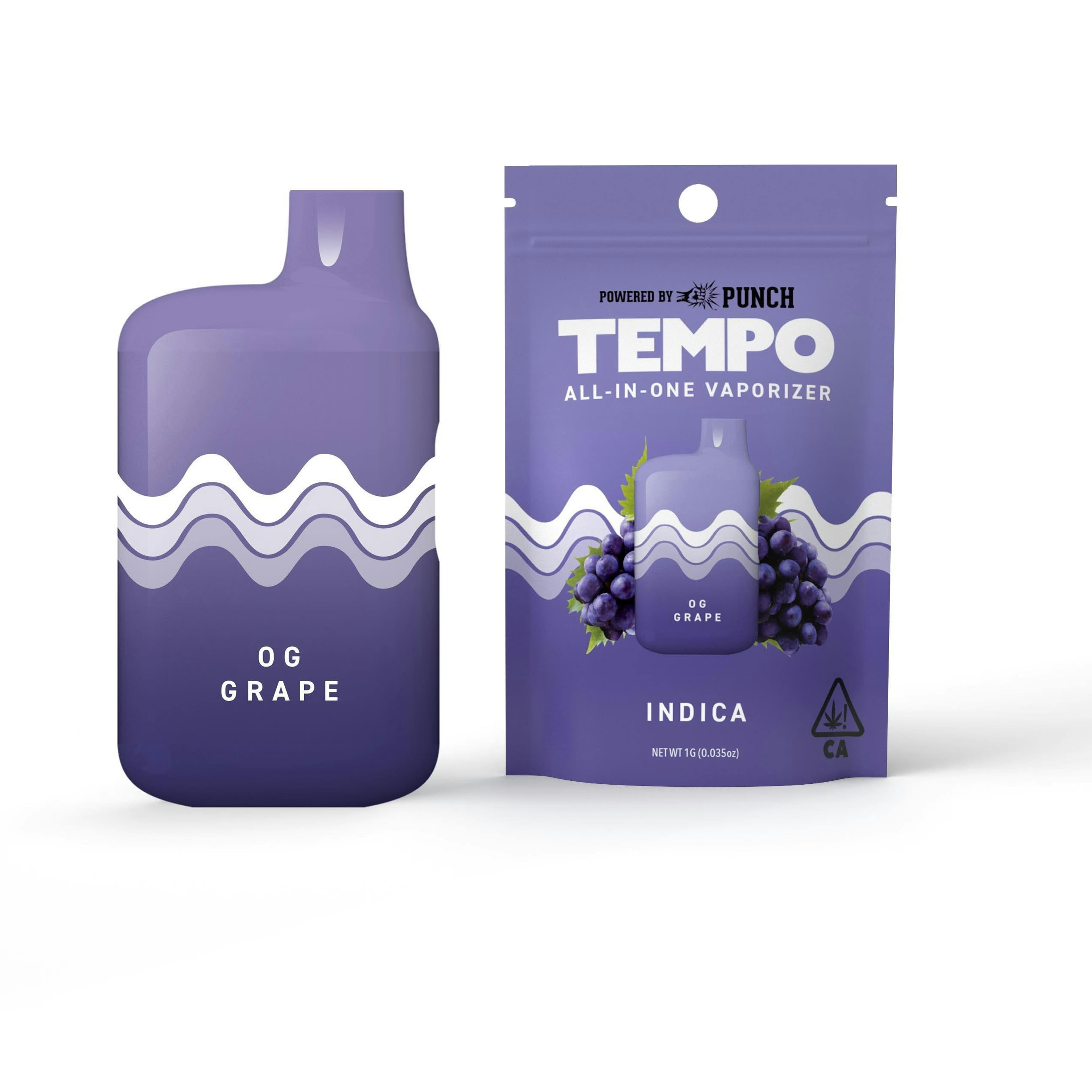 OG Grape - 1G All-In-One *BUY 2 GET 1 EVERYDAY* - Tempo - OG Grape (I) - $25 - Cartridges