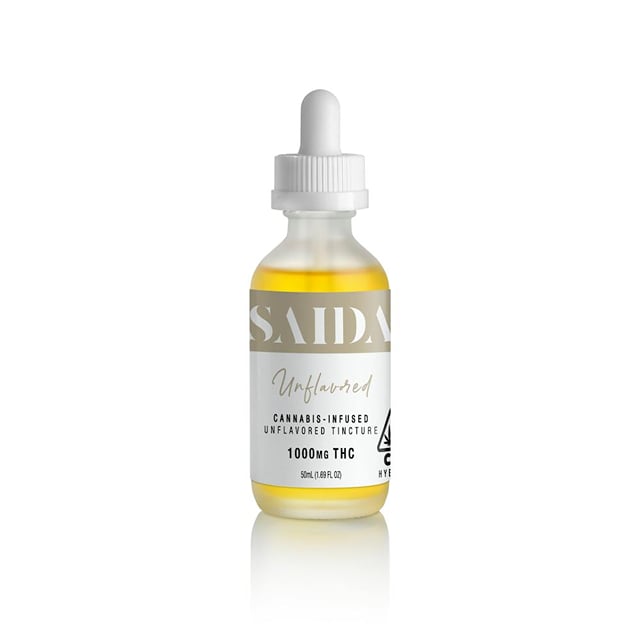 Saida Tincture 1000mg - Unflavored (Distillate)