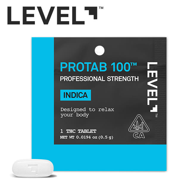 Level - Protab 100 - Indica - 1 Tablet - Level - 1 Tablet - $4.99 - Edibles